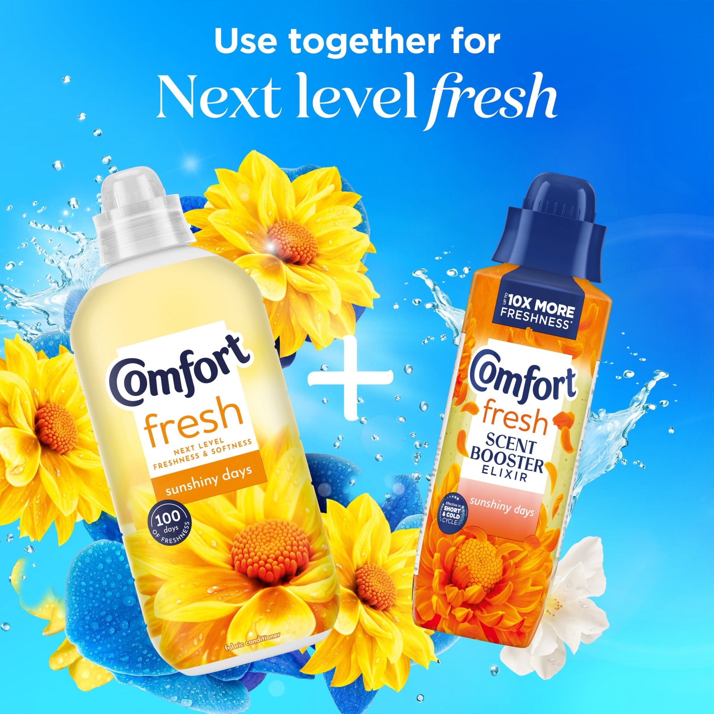 Comfort Fresh Fabric Conditioner Sunshiny Days 31 Washes 930ml thumbnail 4