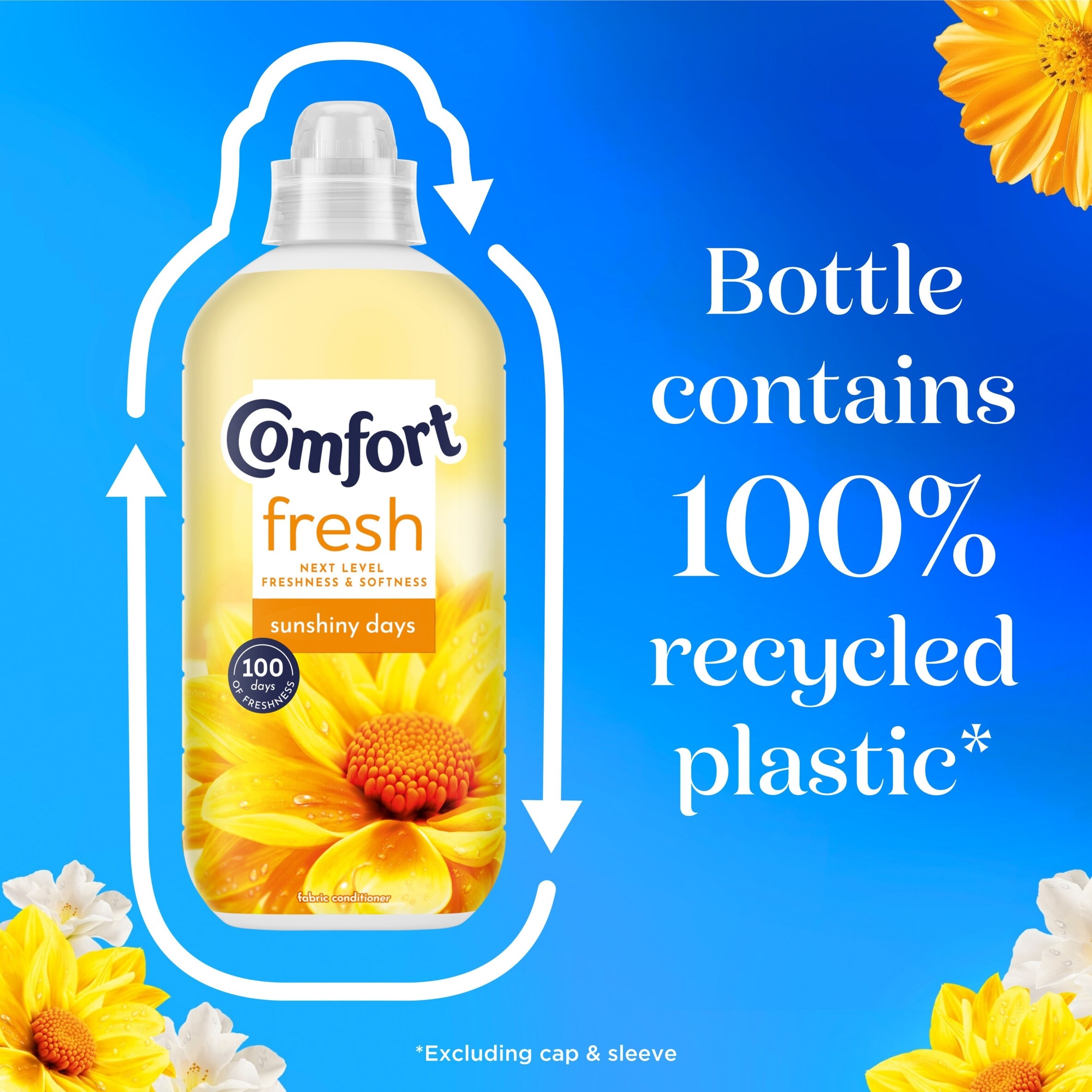 Comfort Fresh Fabric Conditioner Sunshiny Days 31 Washes 930ml thumbnail 5