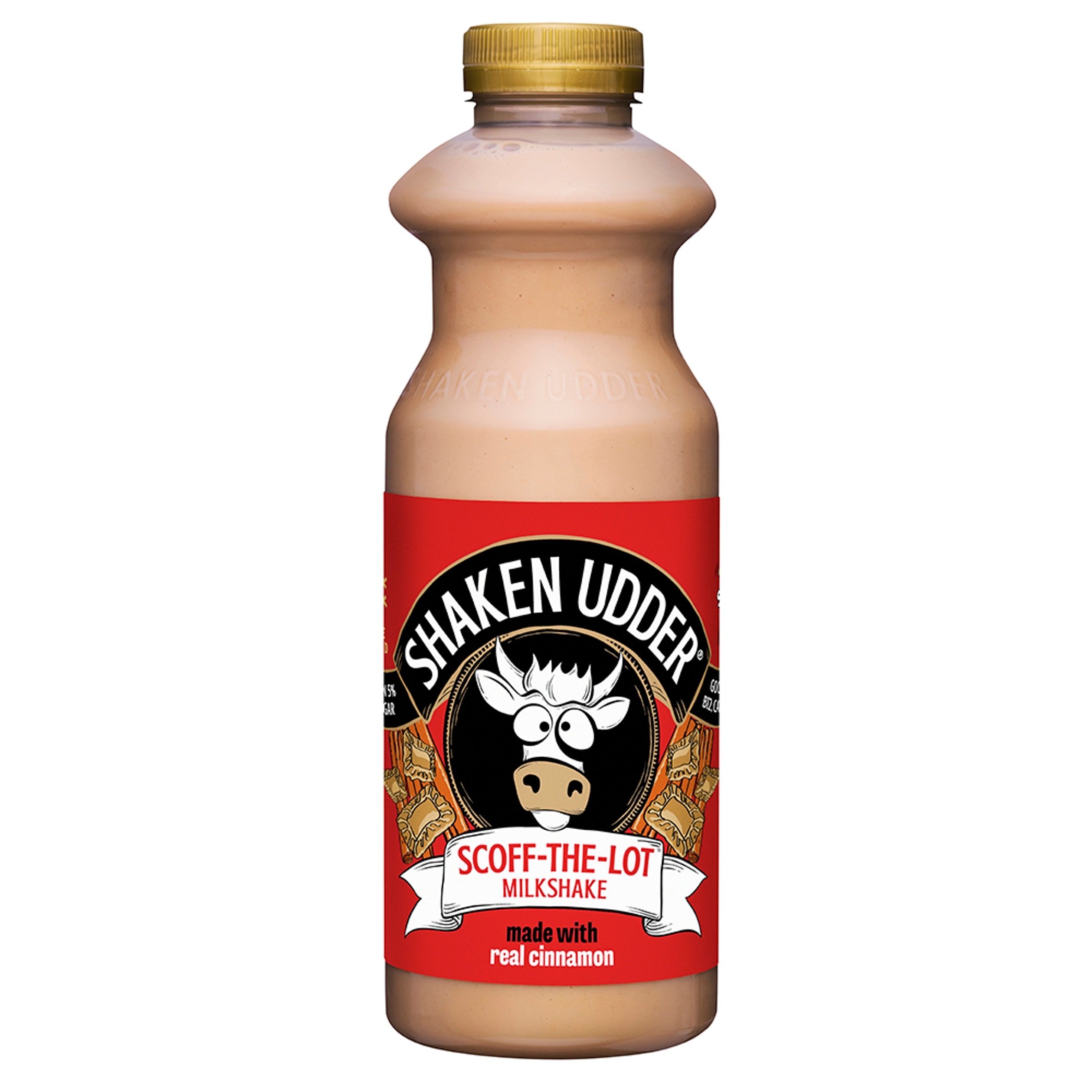 Shaken Udder Scoff-The-Lot Caramelised Biscuit & Cinnamon Milkshake 750ml thumbnail 5