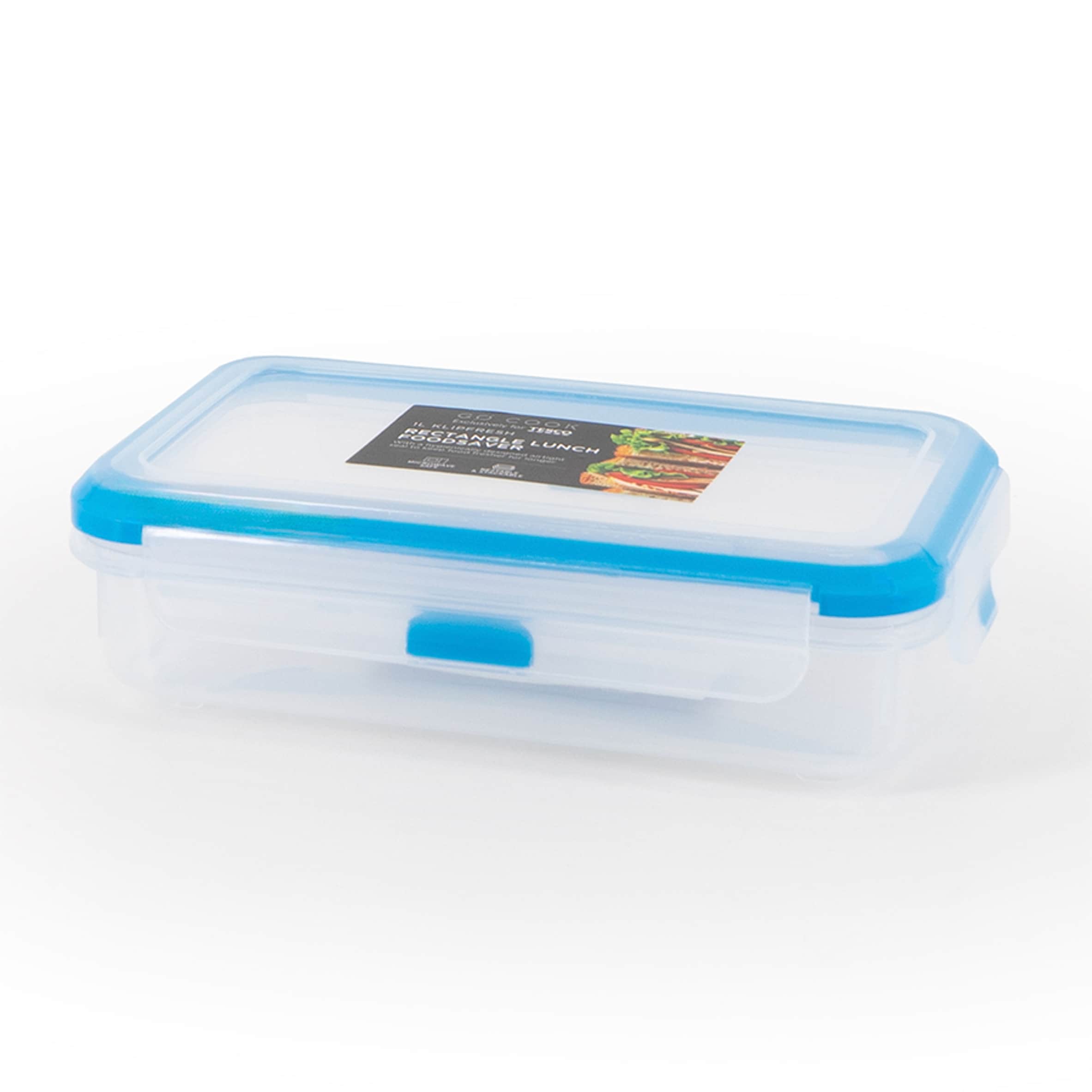Go Cook Klipfresh Rectangle Lunch Food Storage 1L