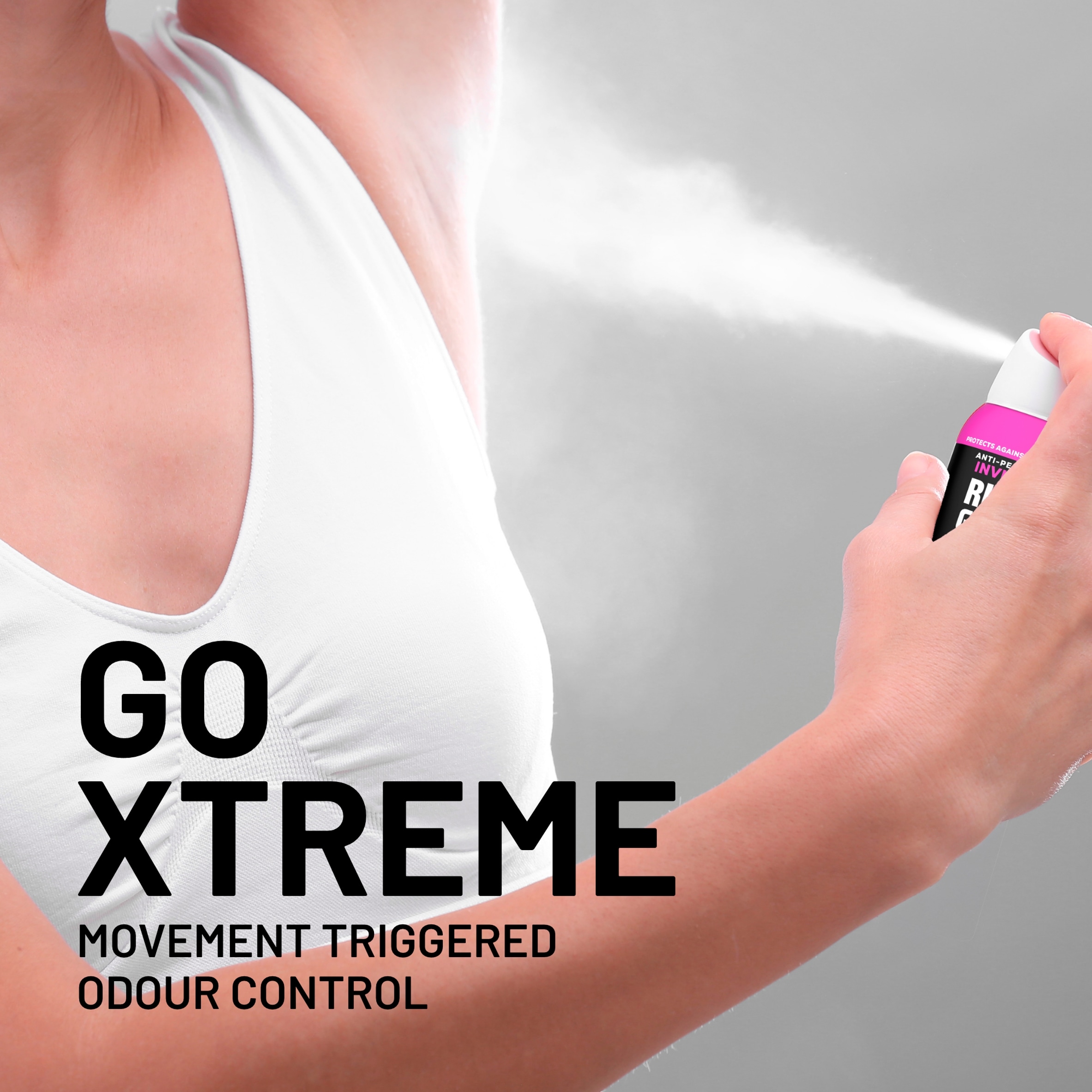Right Guard Xtreme Female 72 Hours Protection Anti-Perspirant Invisible 250ml  thumbnail 3