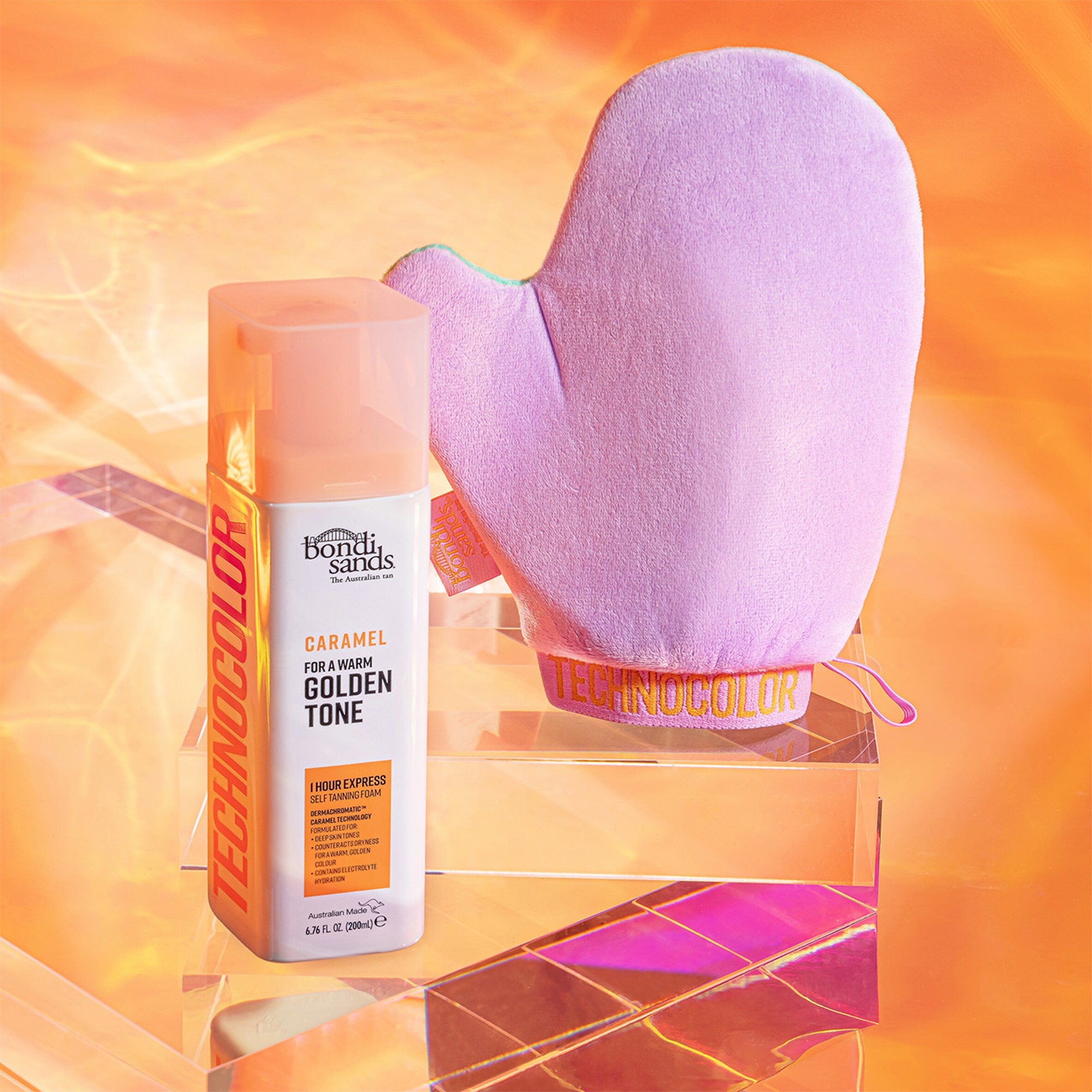 Bondi Sands Technocolor 1 Hour Express Self Tanning Foam Caramel 200Ml thumbnail 3