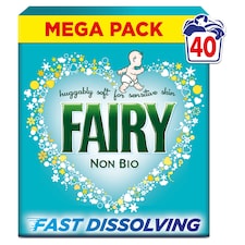 Fairy Non Bio Washing Powder 40 Washes 2200g