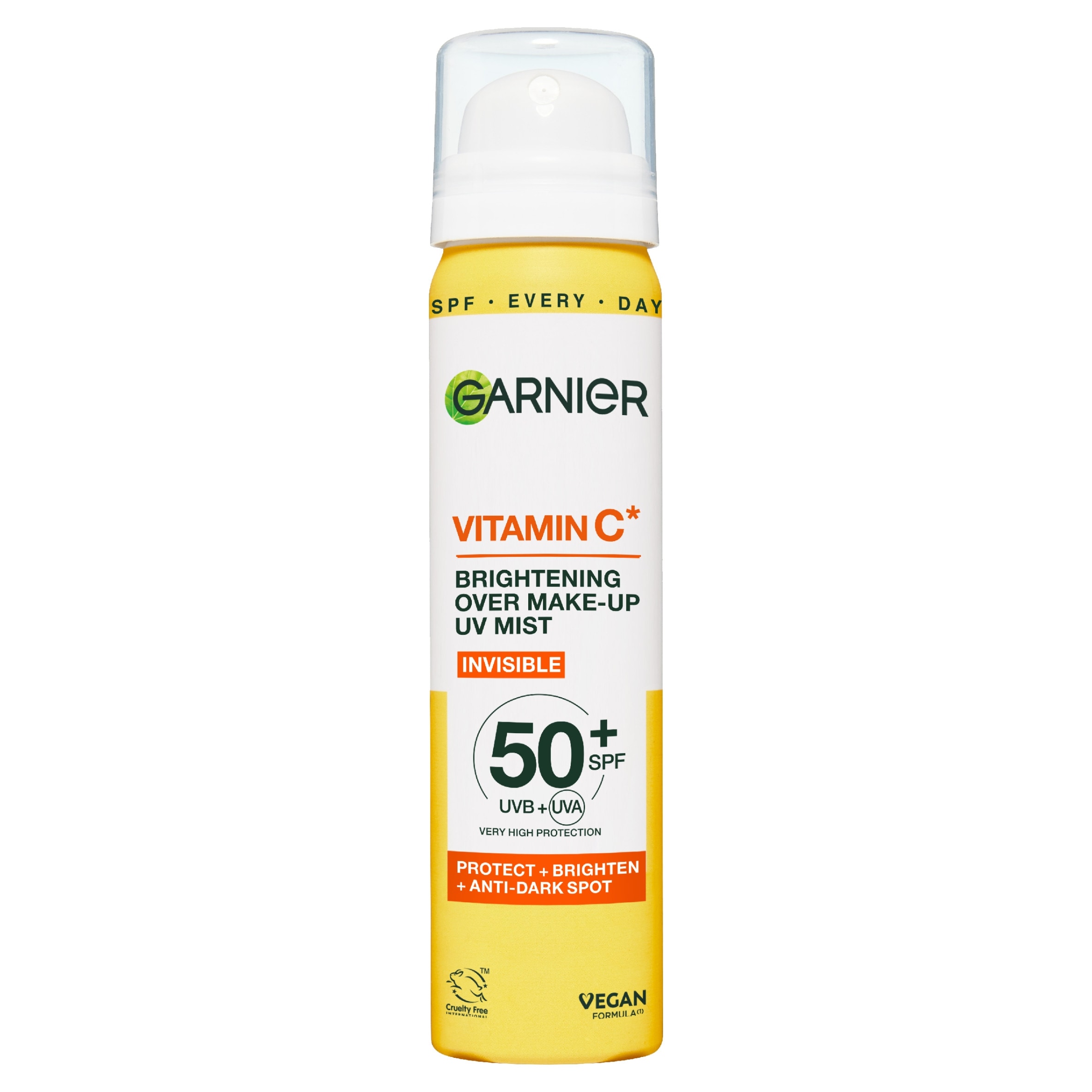 Garnier Skin Active Vitamin C Over Make-up UV Mist Invisible SPF50+ 75ml