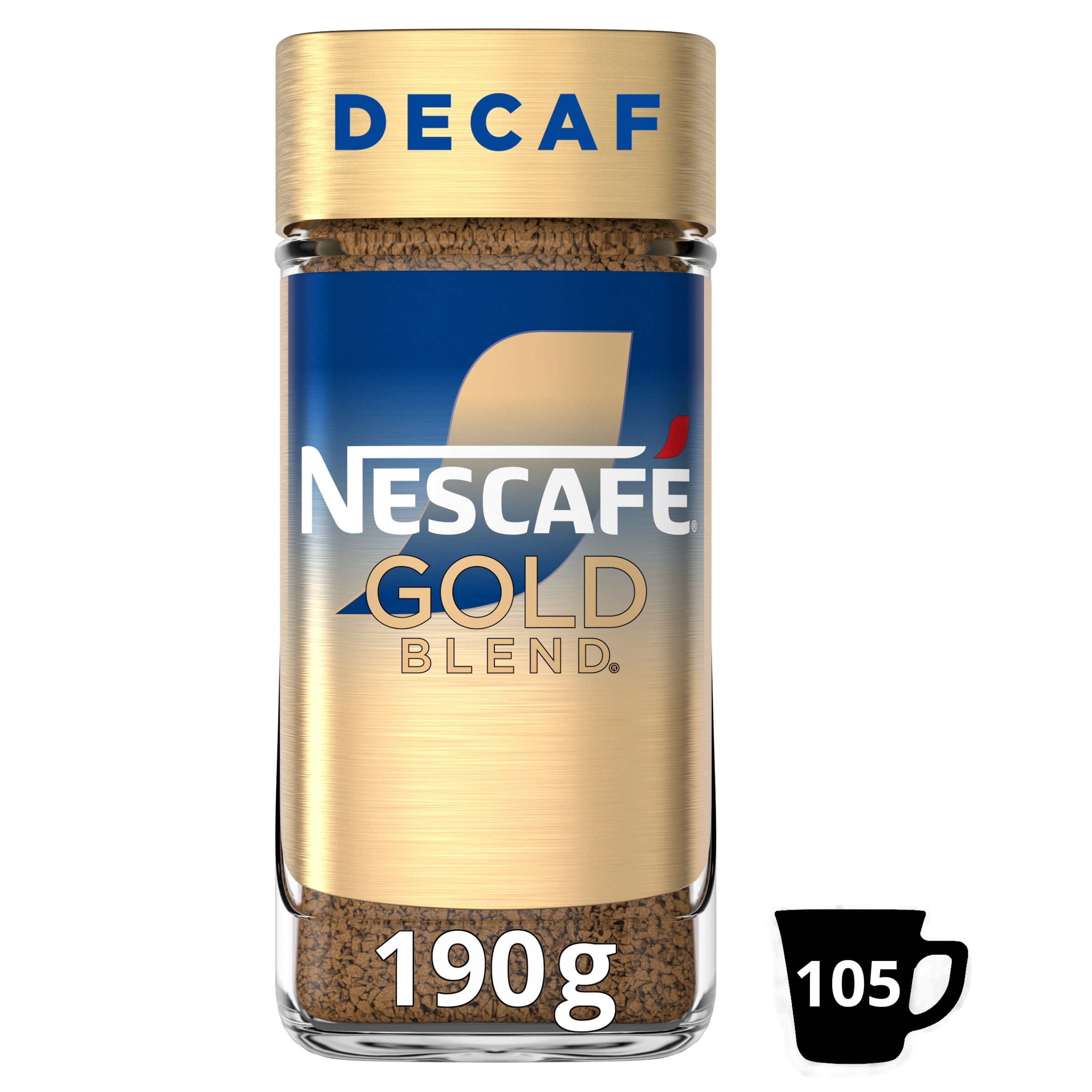 Nescafe Gold Blend Decaf Freeze Dried Instant Coffee