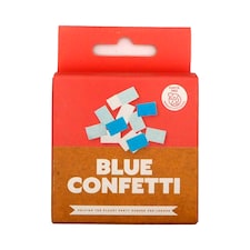 MAD PARTY BLUE PAPER CONFETTI 8 GRAMS