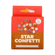 MAD PARTY GOLD & SILVER STAR CONFETTI