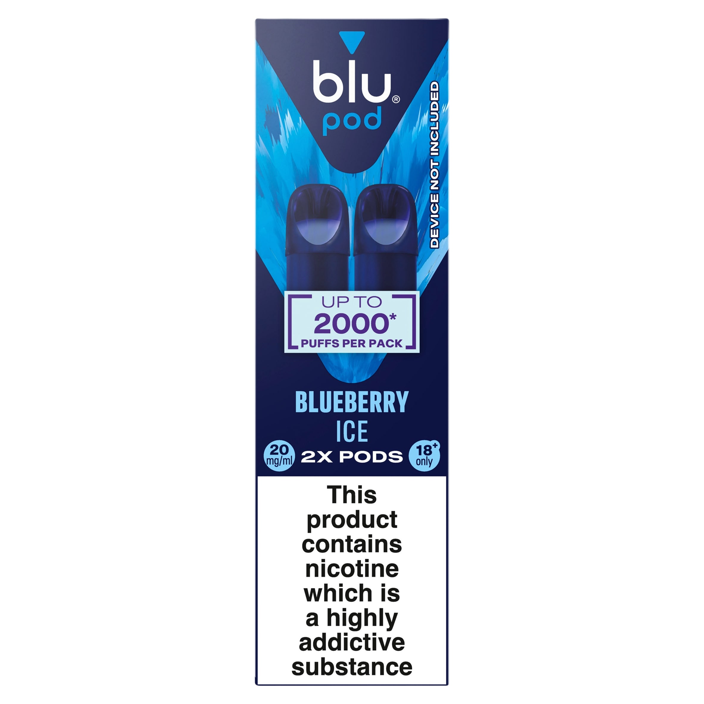 blu Pod Blueberry Ice 20mg/ml 2x 2ml