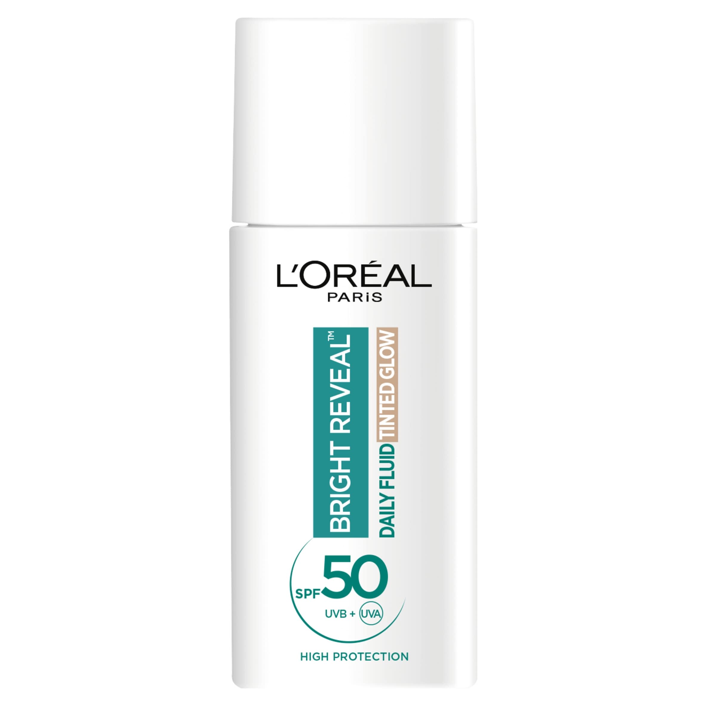 L'Oreal Paris Bright Reveal Daily Fluid Tinted Glow Pearl SPF50 50ml