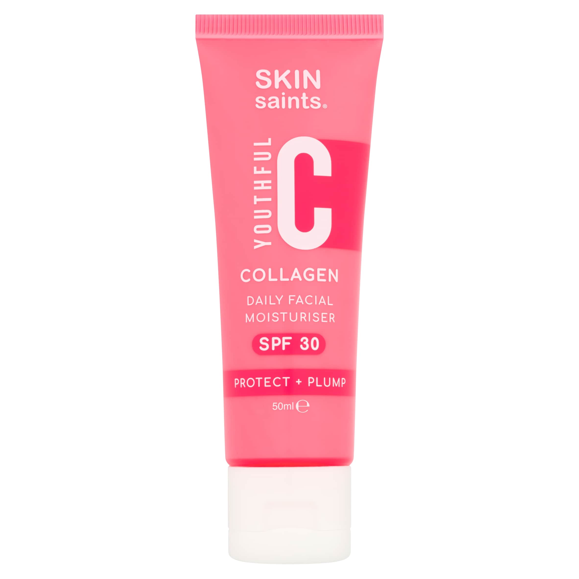 Skin Saints Youthful Collagen Daily Facial Moisturiser SPF30 50ml 