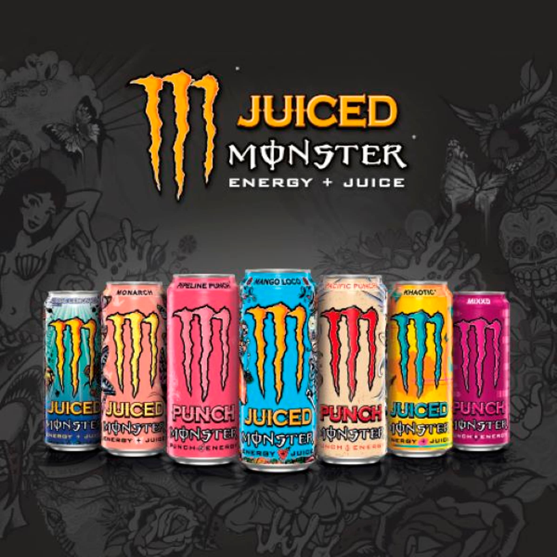 Monster Energy Juice Rio Punch 500ml thumbnail 3