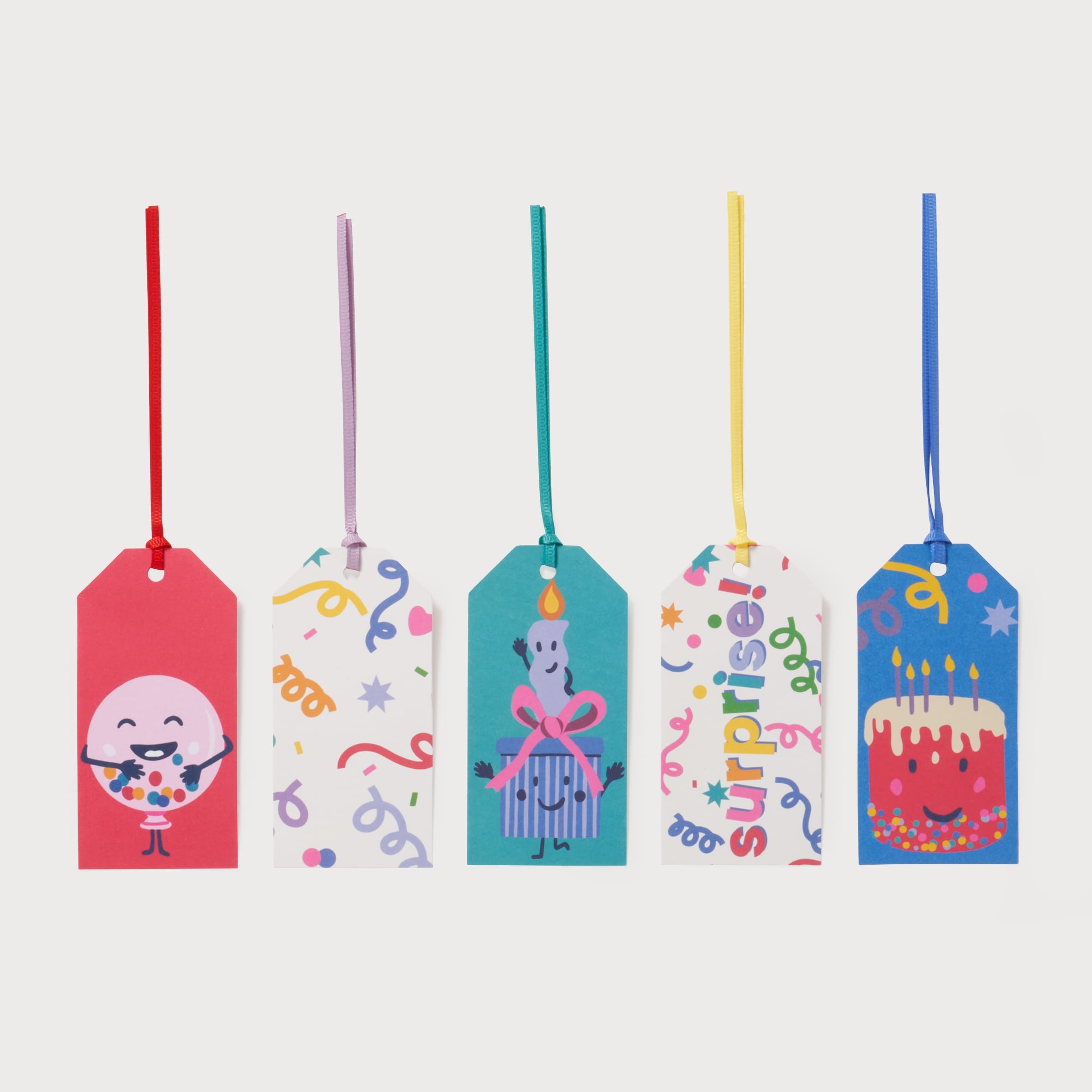 Paperchase Confetti 5 Pack Gift Tags thumbnail 2