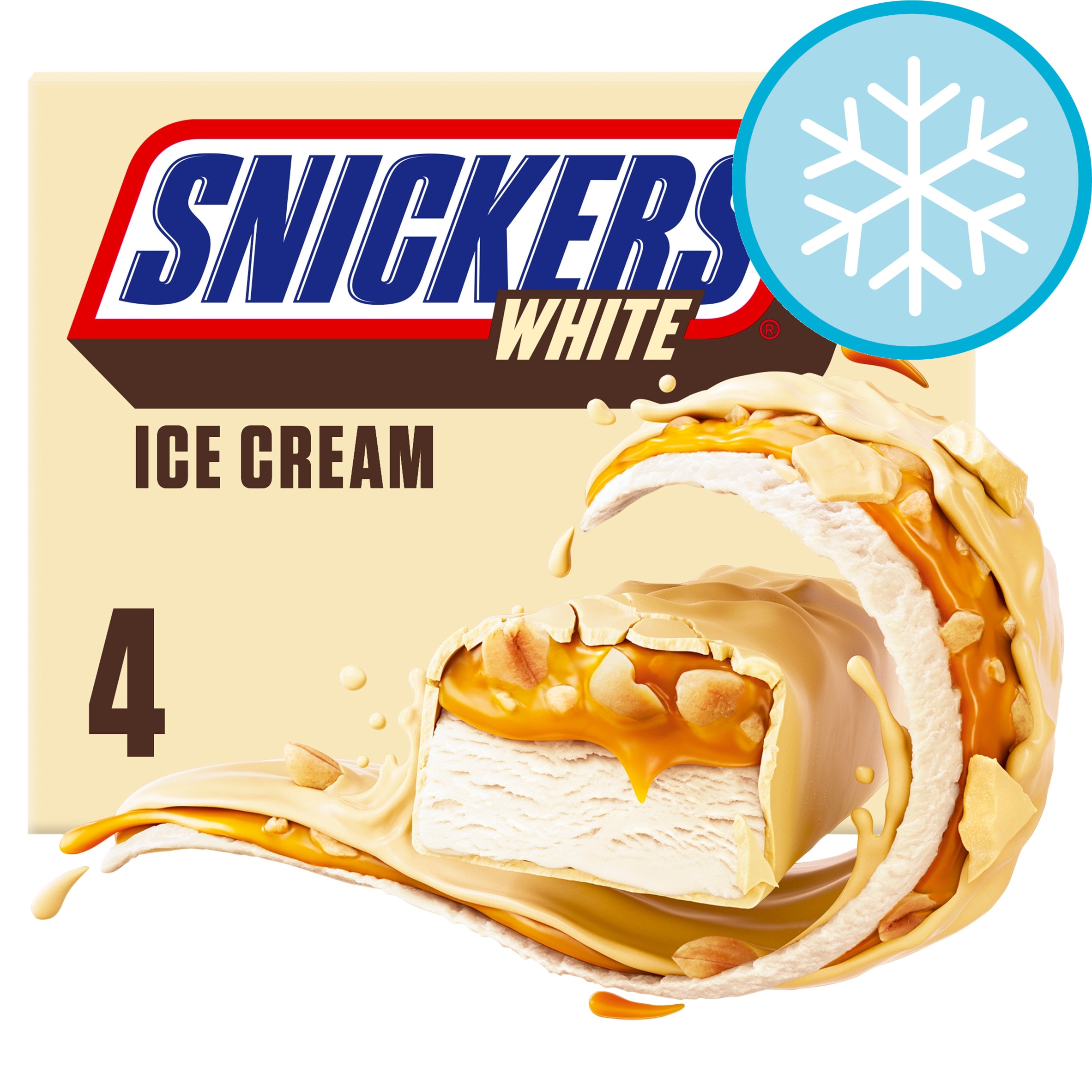 Snickers White Ice Cream 4 x 44.6ml (178.4ml)