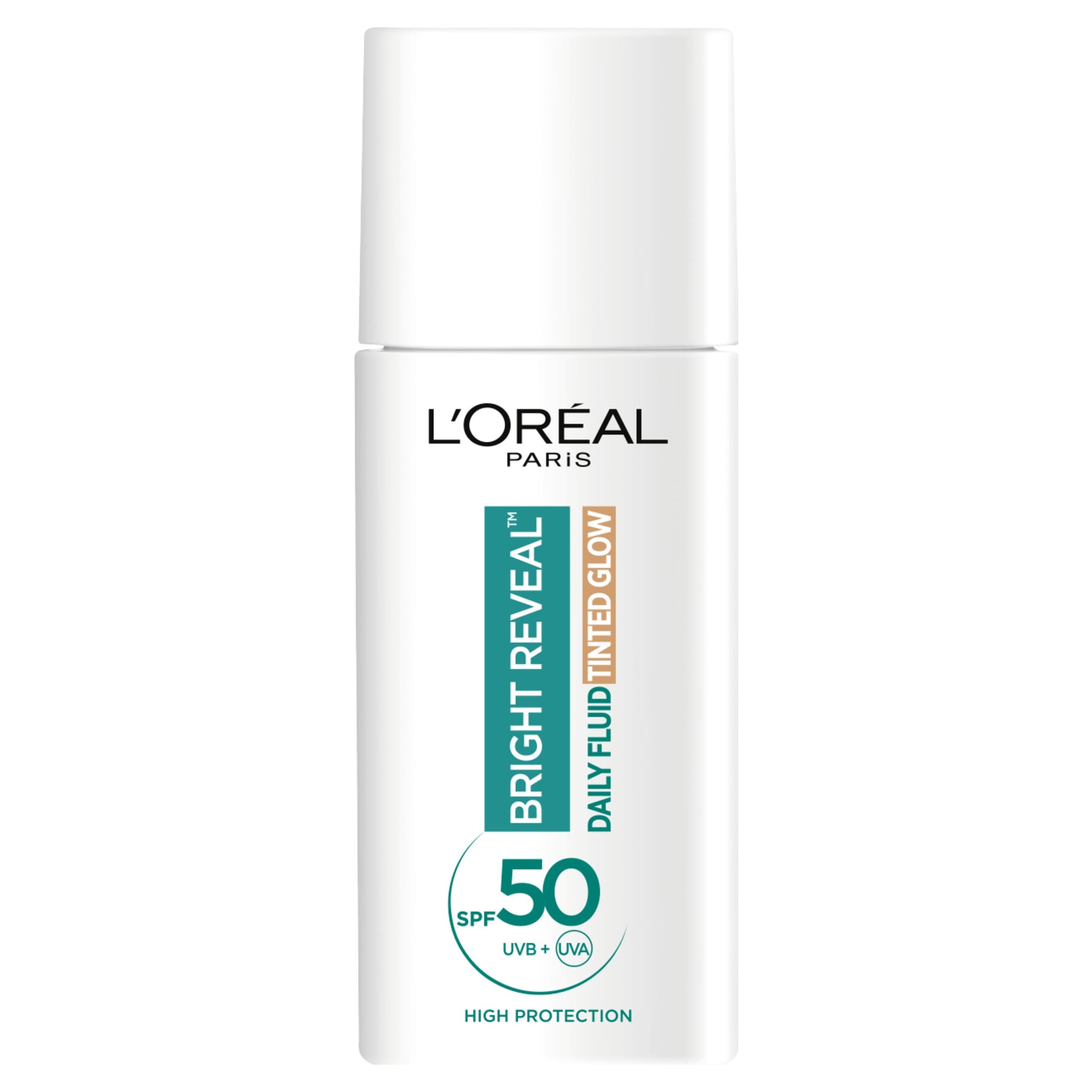 L'Oreal Paris Bright Reveal Daily Fluid Tinted Glow Bronze SPF50 50ml