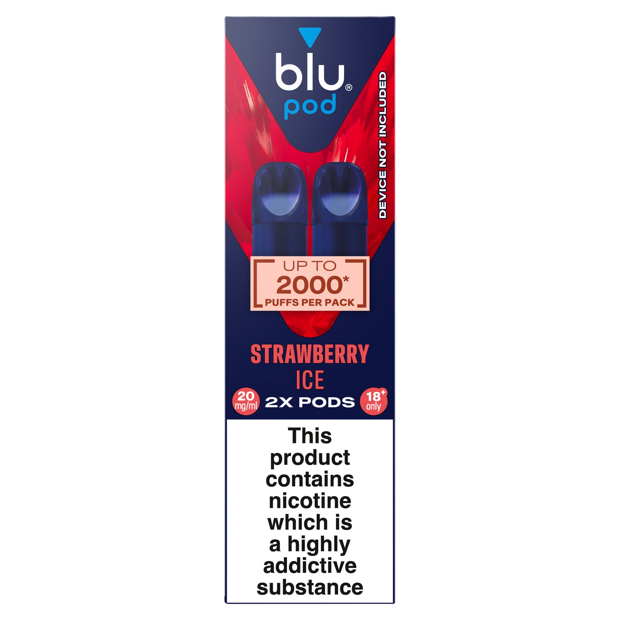 blu Pod Strawberry Ice 20mg/ml 2x 2ml