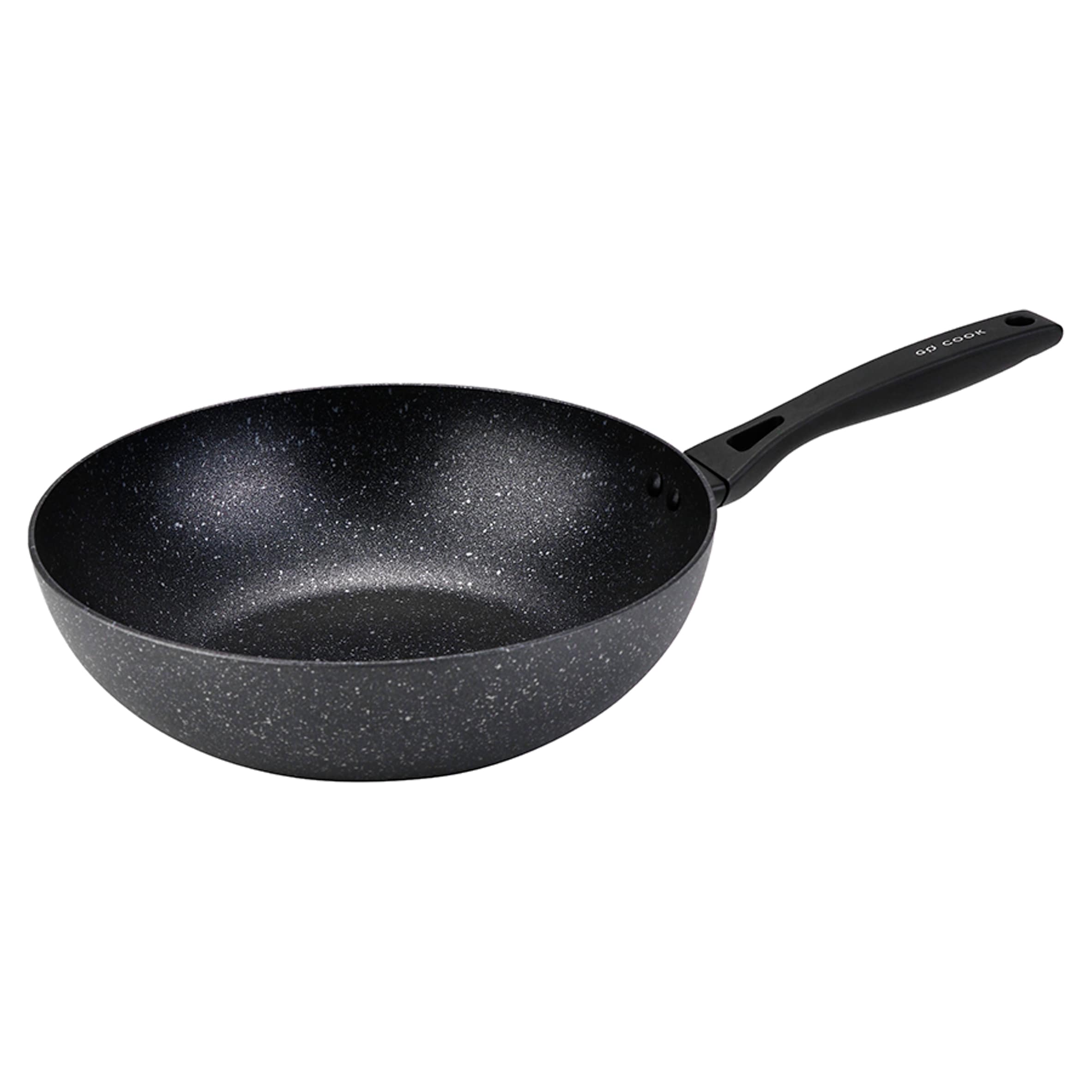 Go Cook Heat Control Stirfry Pan 28cm