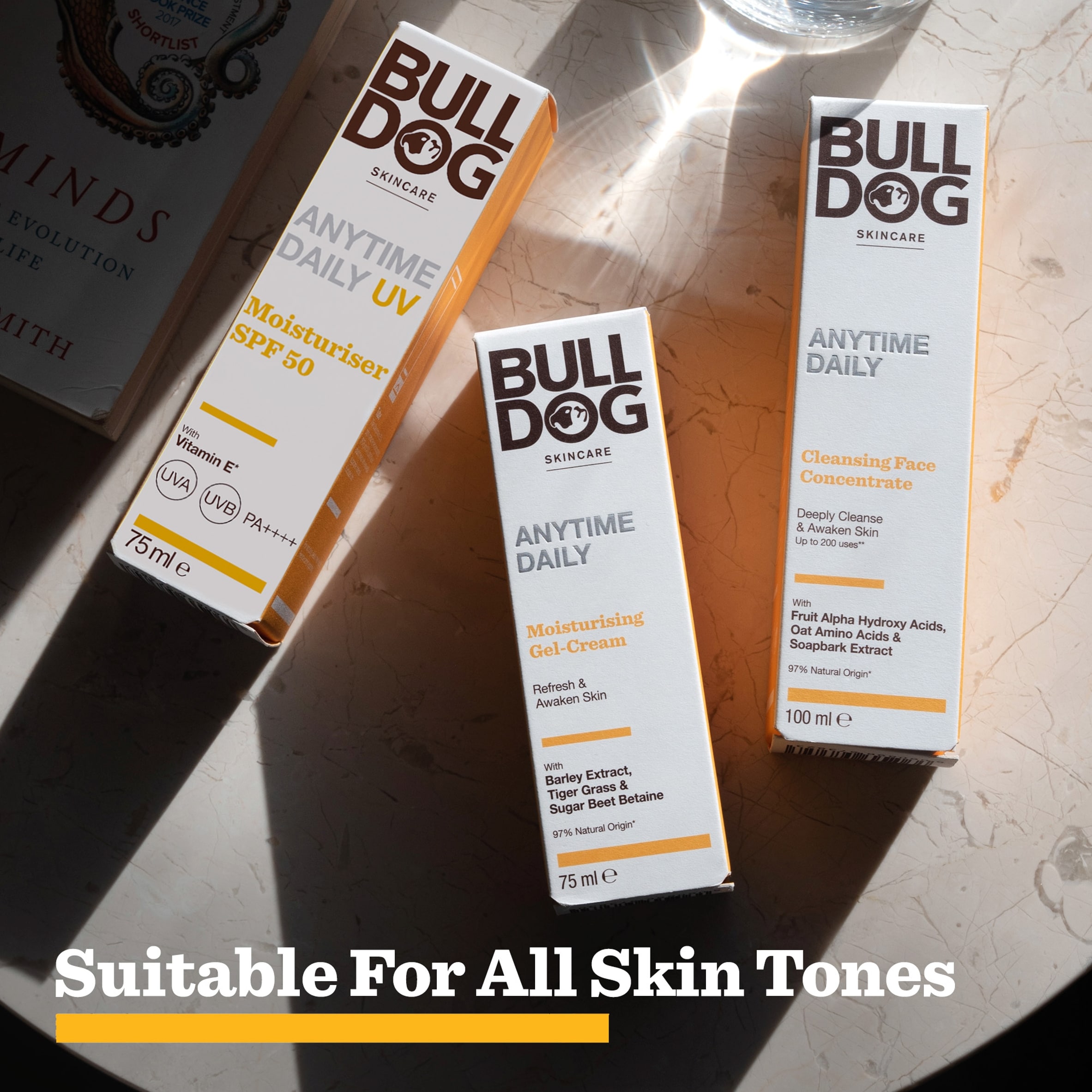 Bulldog Skincare Anytime Daily SPF50 Men's Face Moisturiser 75ml thumbnail 5
