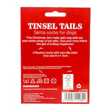 Pet Dog Santa Socks Christmas Gift thumbnail 2