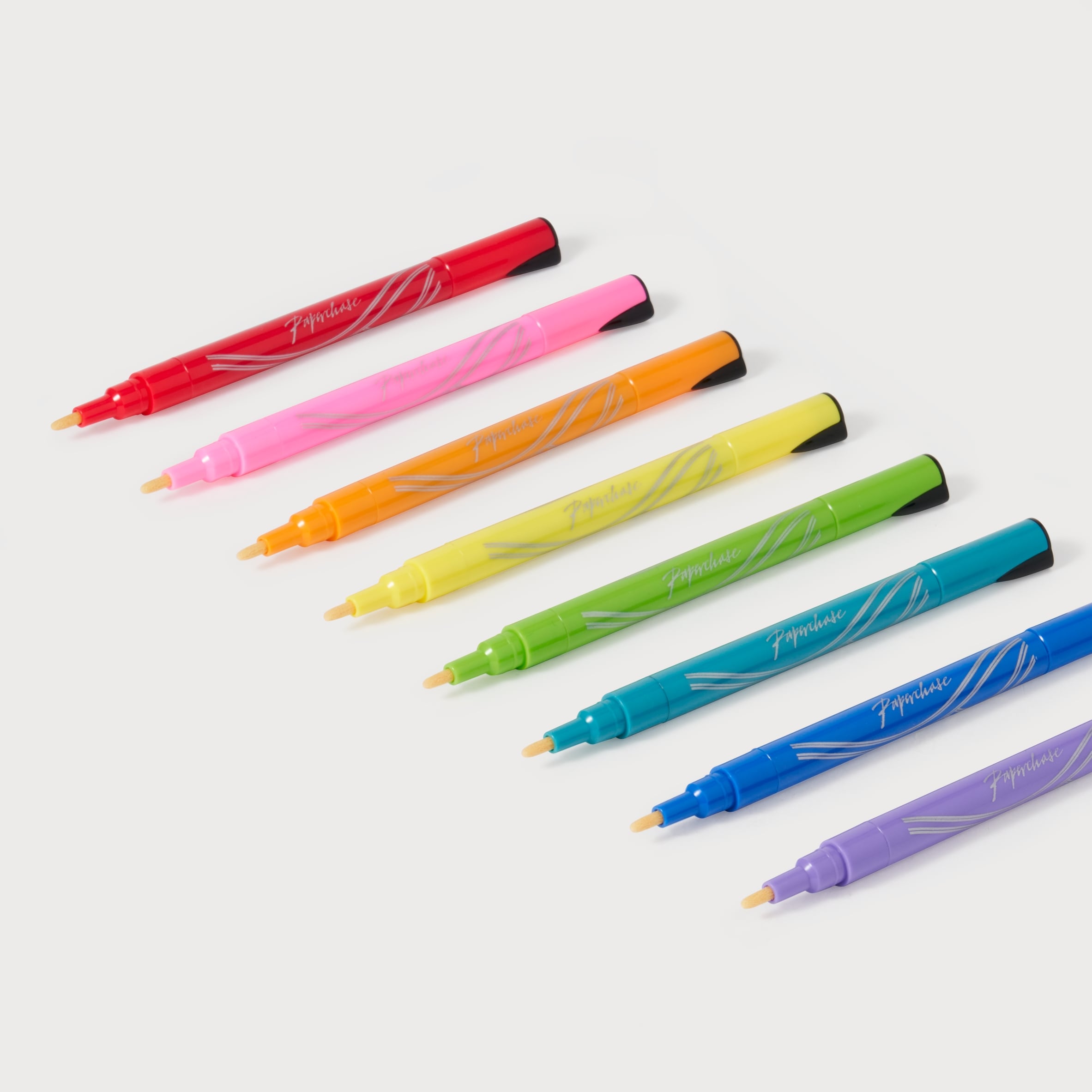 Paperchase Rainbow 8 Pack Silver Lining Markers thumbnail 4