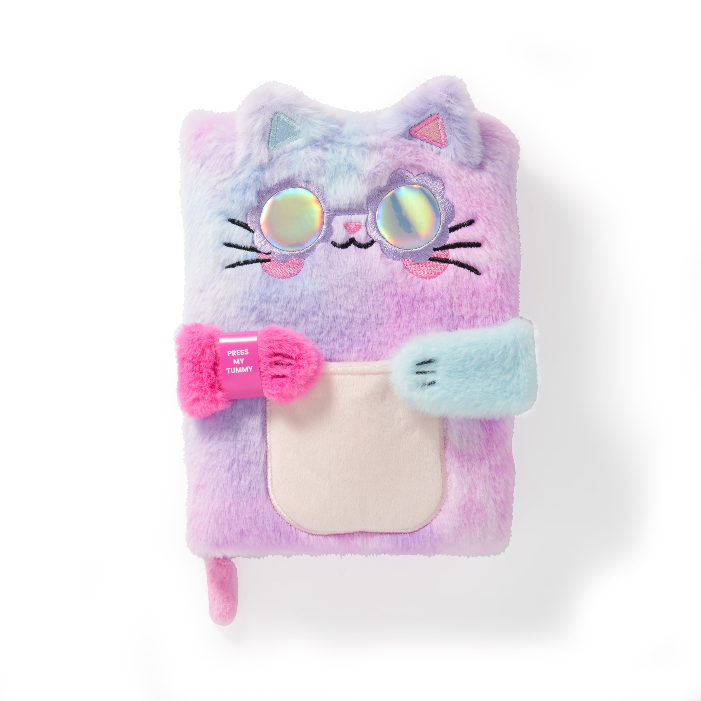 Paperchase On Vacay A5 Fluffy Cat Notebook
