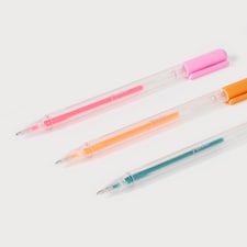 Paperchase On Vacay 3 Pack Multi colour Gel Pens thumbnail 4