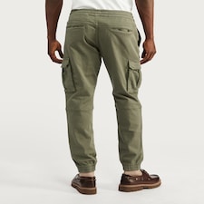F&F Slim Fit Cargo Trousers in Khaki thumbnail 3