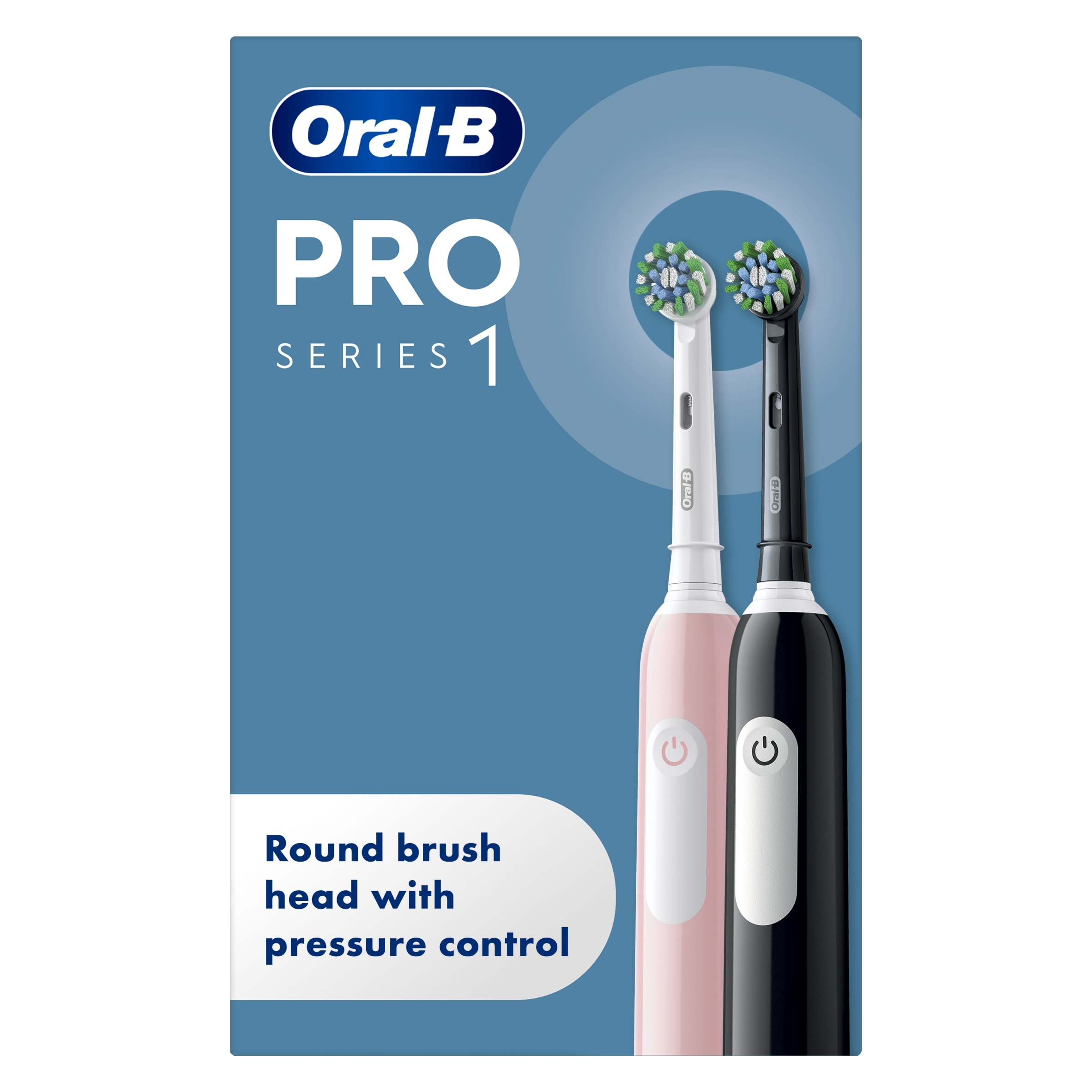 Oral B Pro Series Duo Electric Toothbrush Pink/Black