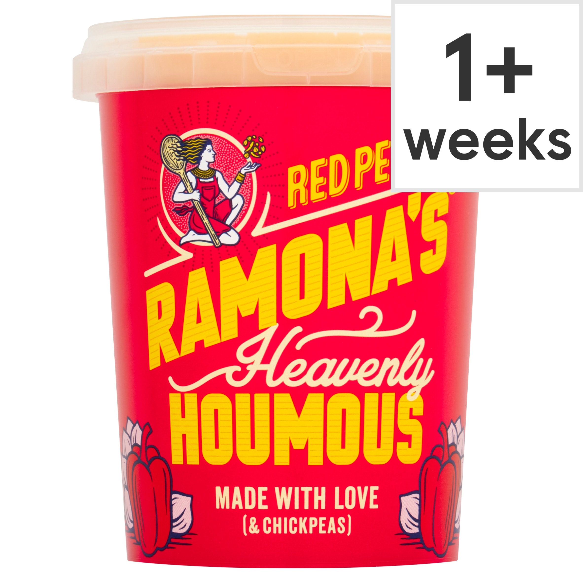 Ramona's Red Pepper Houmous 500g