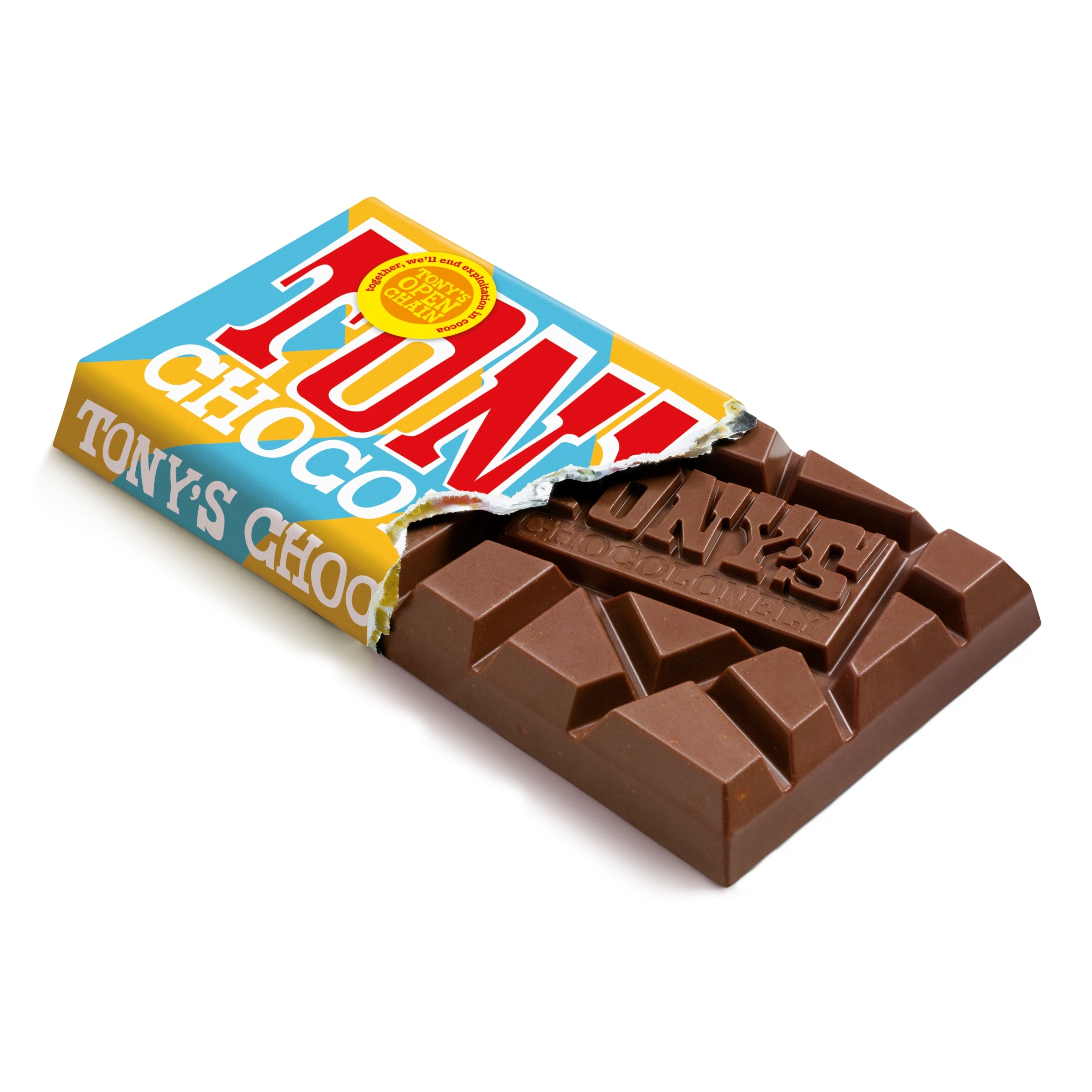 Tonys Chocolonely Milk Chocolate Rice Crisp Caramel 180g thumbnail 3