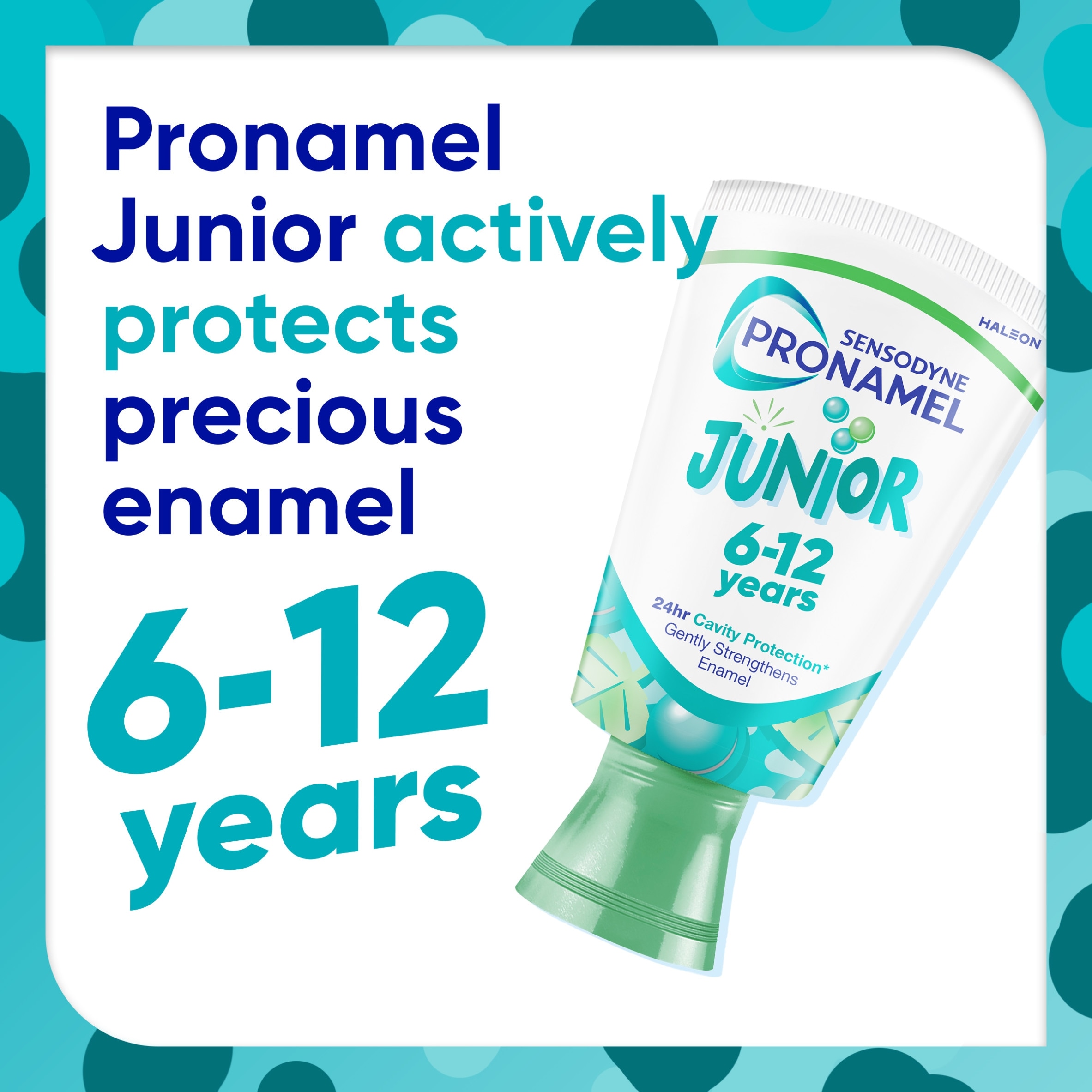 Sensodyne Pronamel Junior 6-12 Years Toothpaste Bubble Mint 50 ml thumbnail 2