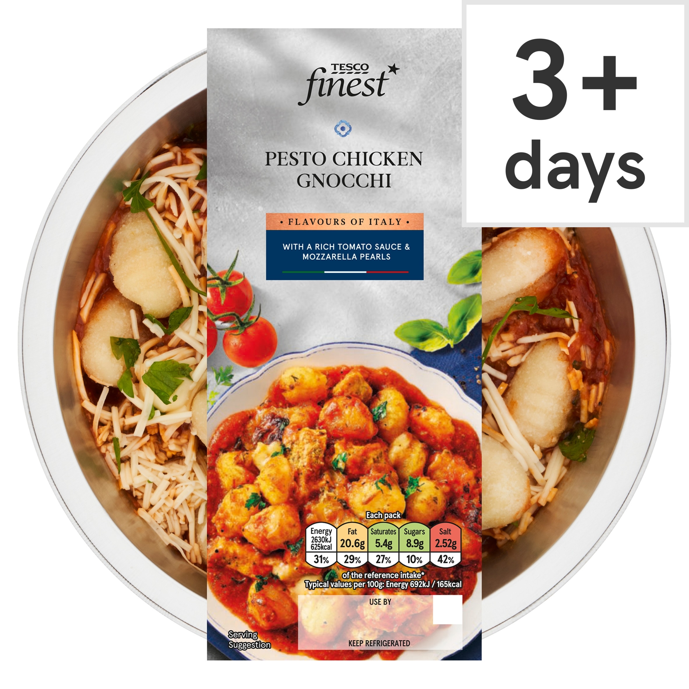 Tesco Finest Pesto Chicken Gnocchi 380g
