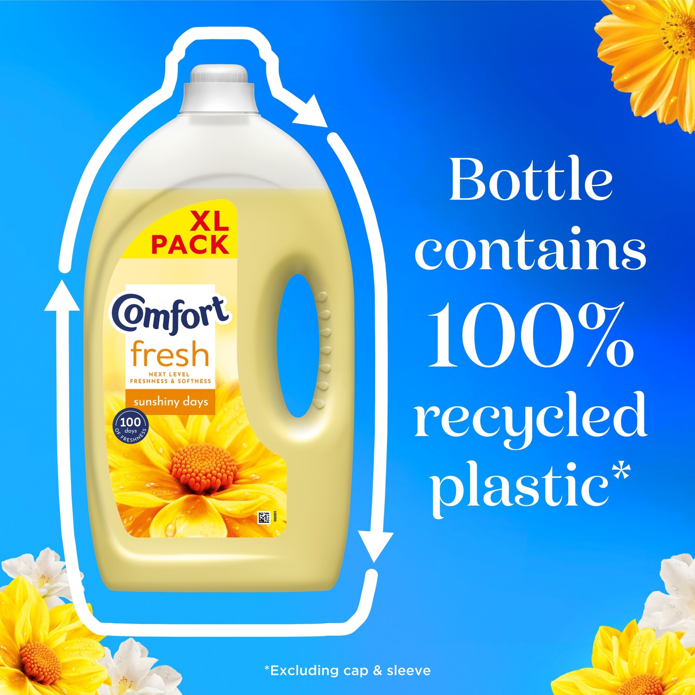 Comfort Fabric Conditioner Sunshiny Days 80 Washes 2400ml thumbnail 5