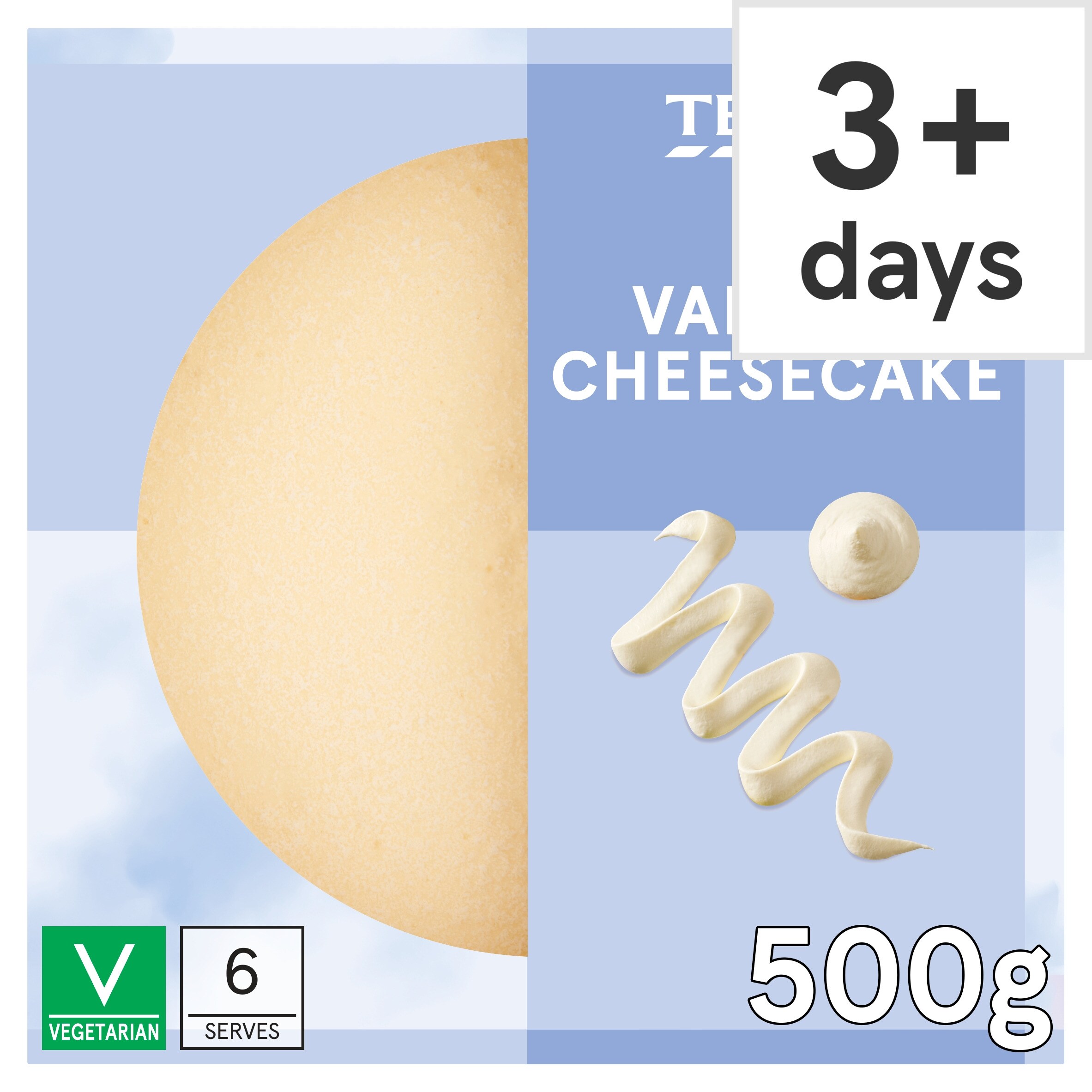 Tesco Vanilla Cheesecake 500g