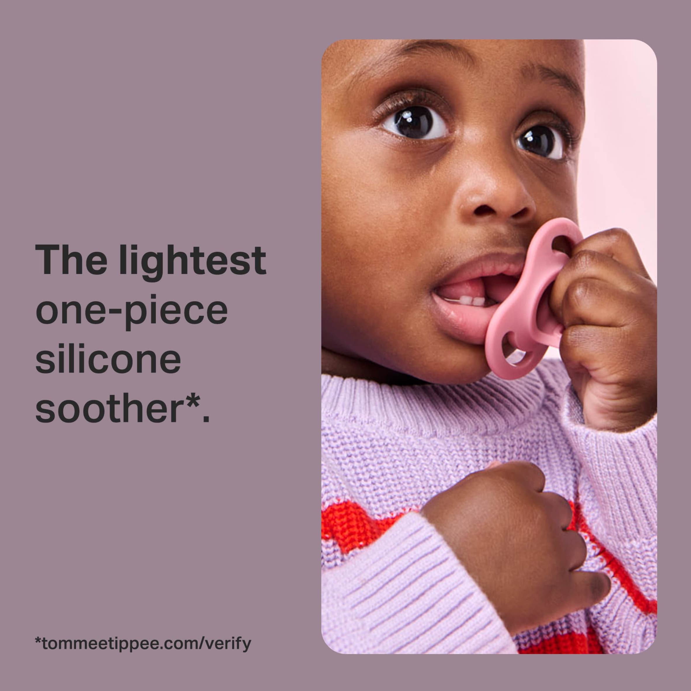 Tommee Tippee Ultra Light Stay Put Soothers x2 6-18 Months thumbnail 3