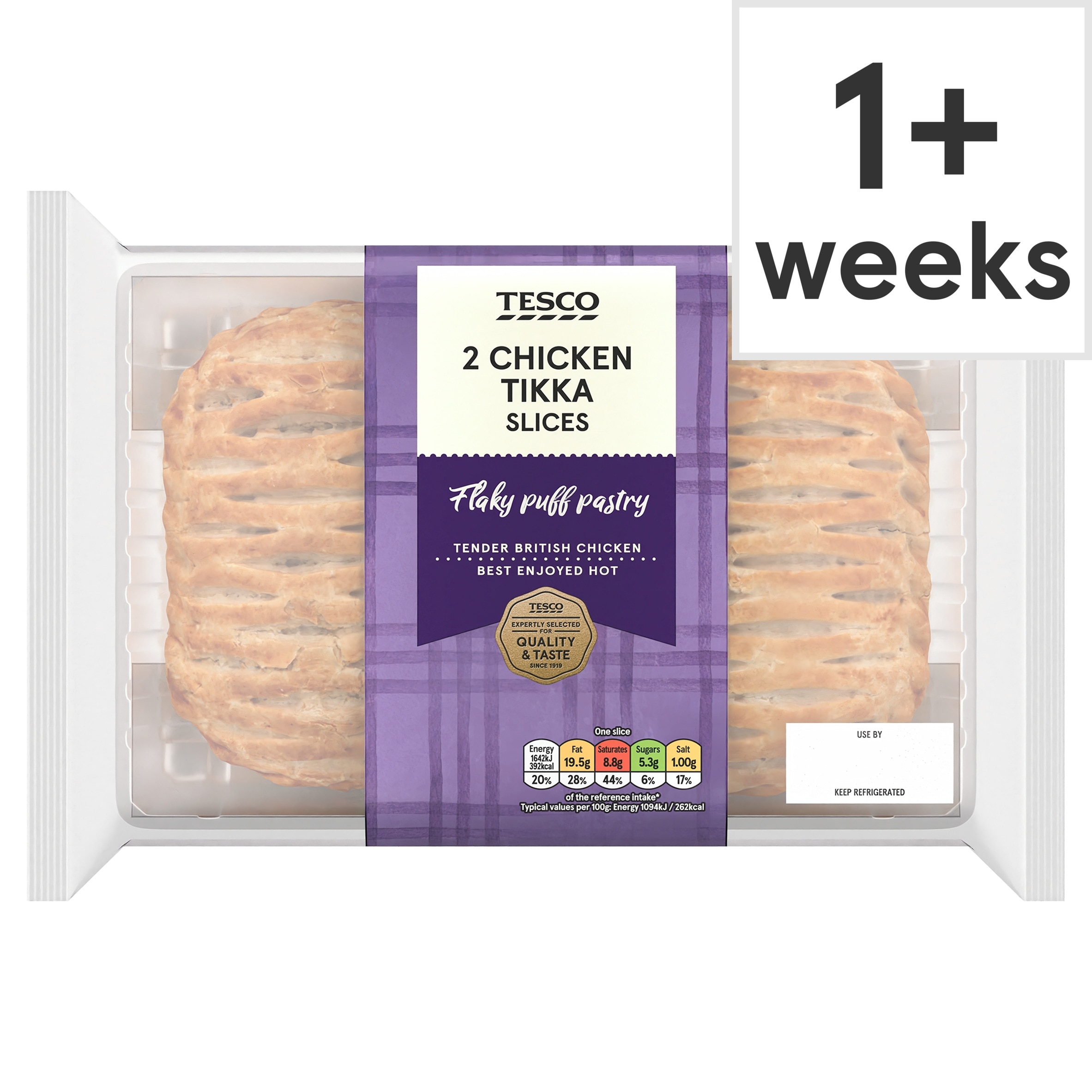 Tesco 2 Chicken Tikka Slices 300g