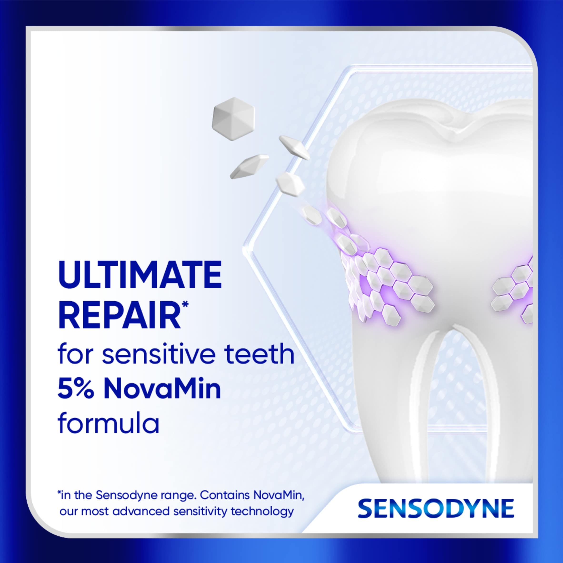 Sensodyne Clinical Repair Deep Clean Toothpaste 75ml thumbnail 3