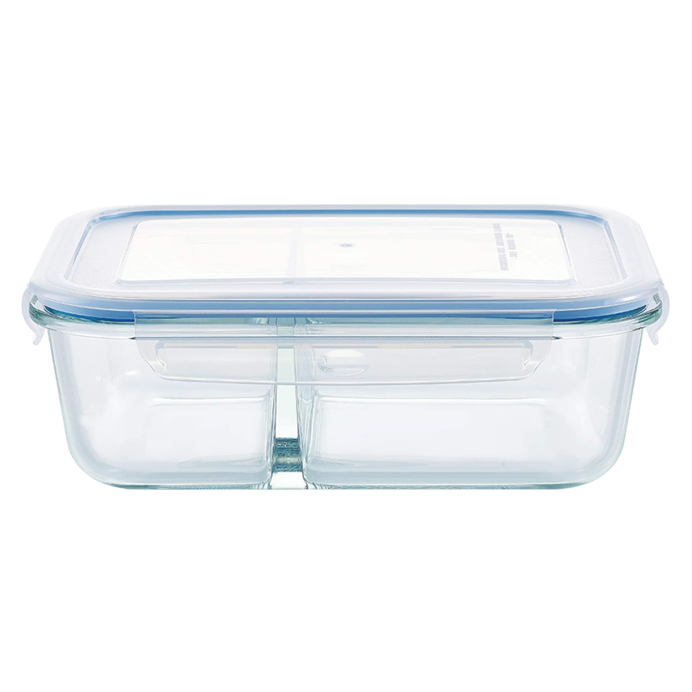 Go Cook Klip Glass Food Storage 1.3L with Divider thumbnail 2
