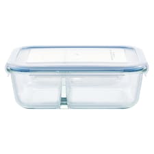 Go Cook Klip Glass Food Storage 1.3L with Divider thumbnail 2