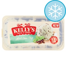 Kelly's Mint Choc Chip Cornish Ice Cream 950ml