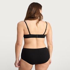 F&F 10-Pack Cotton Rich Full Briefs in Black thumbnail 5