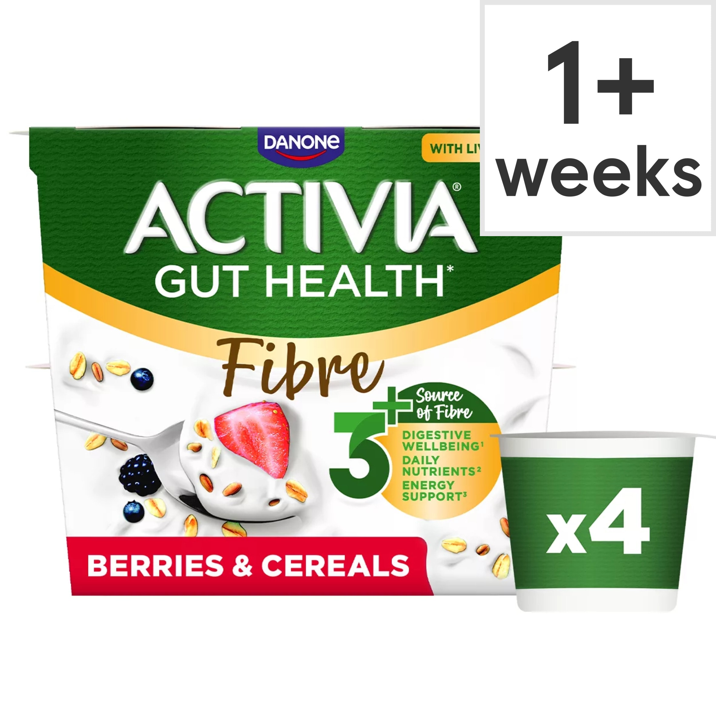 Activia Fibre Berries & Cereals
