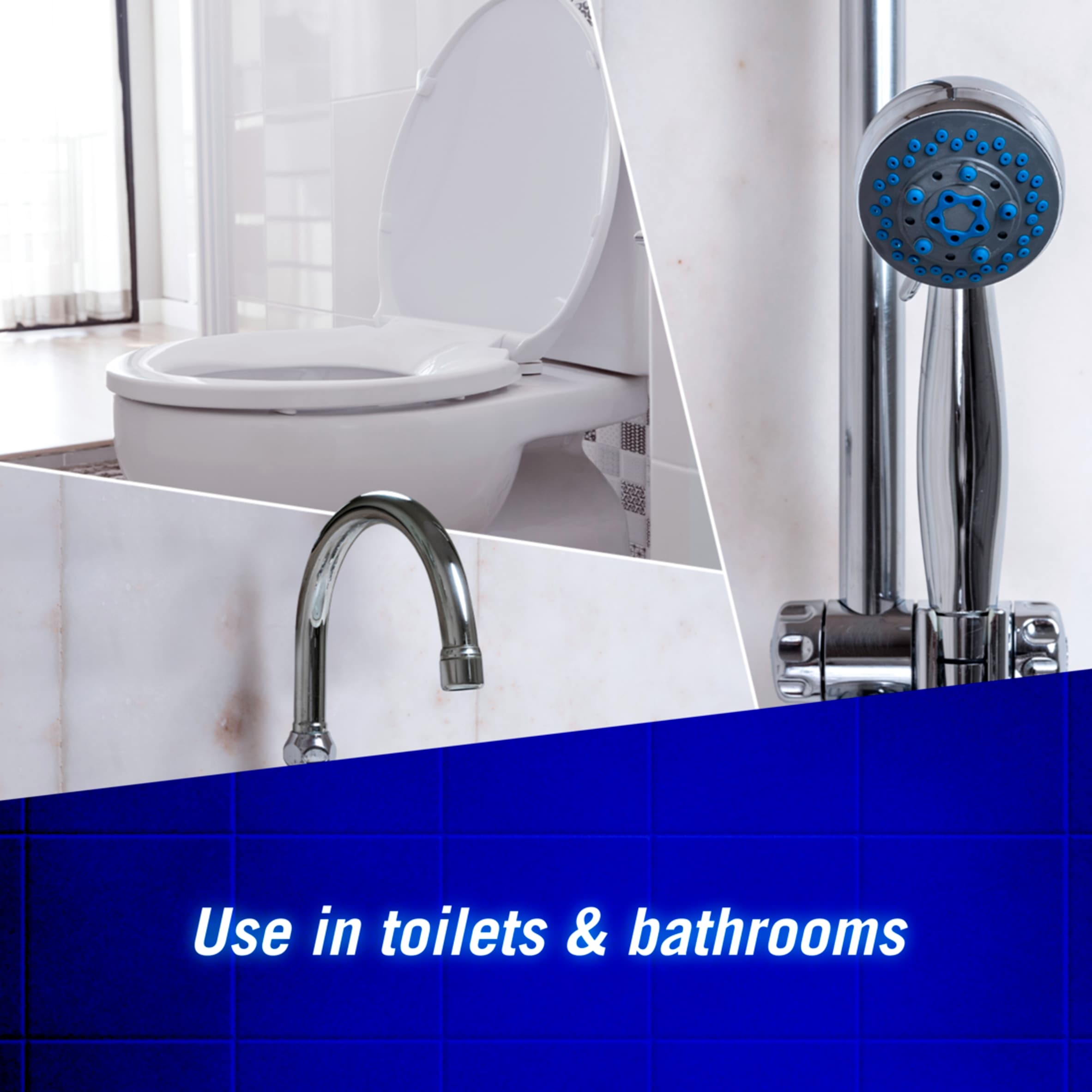 Domestos Bleach Foam Toilet and Bathroom Cleaner Mint Boost 450ml​ thumbnail 4
