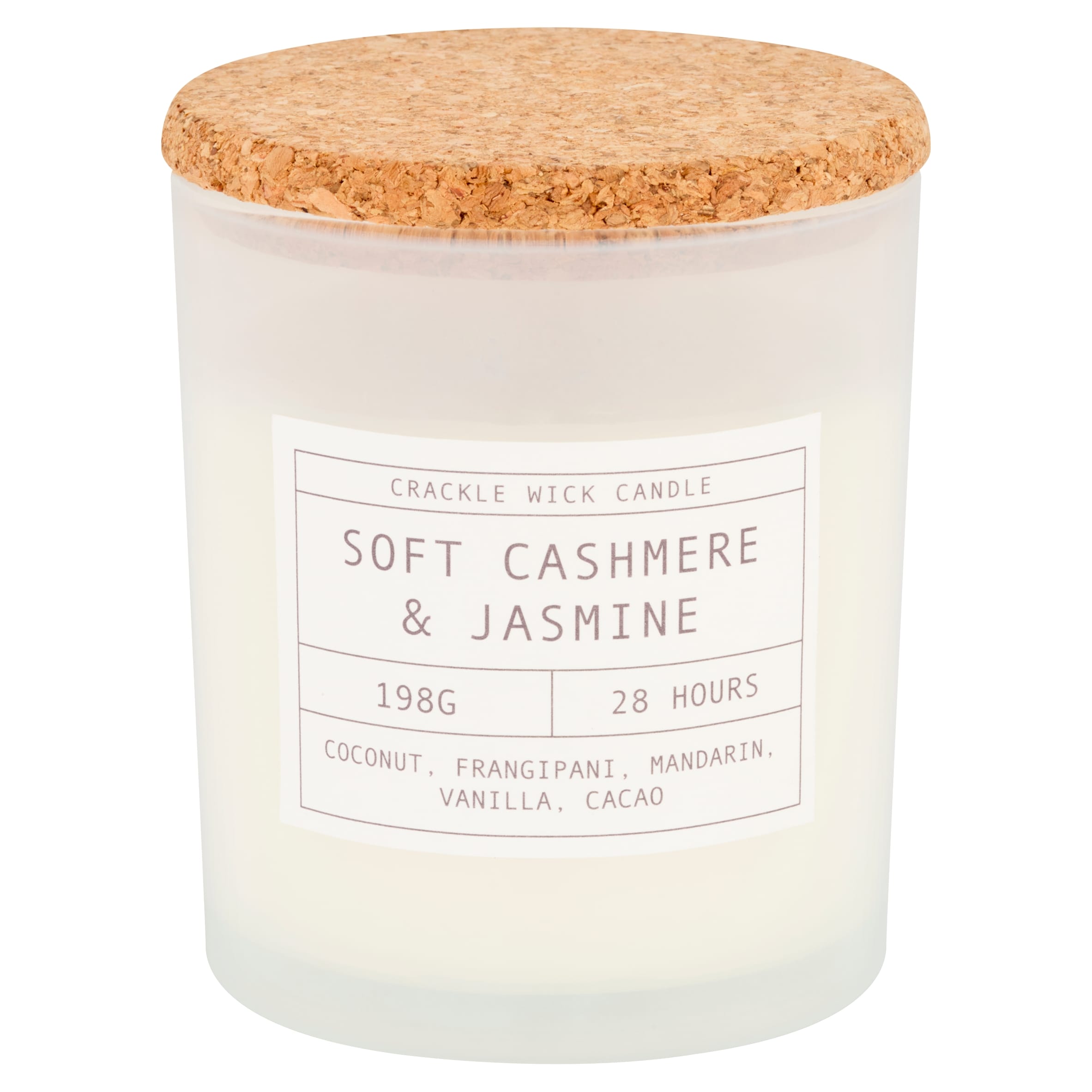 F&F Home Crackle Soft Cashmere Candle 198g