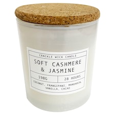 F&F Home Crackle Soft Cashmere Candle 198g