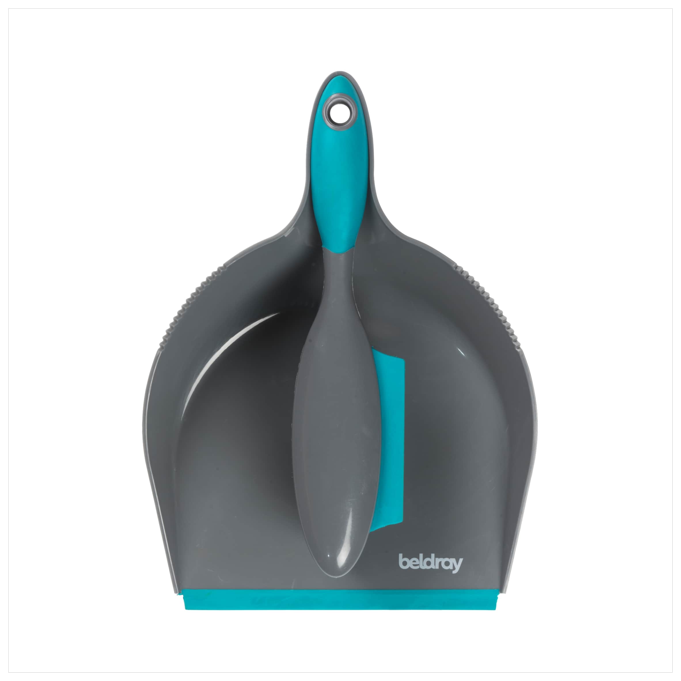 Beldray Pet Plus Anti Bac Rubber Dustpan & Brush thumbnail 2