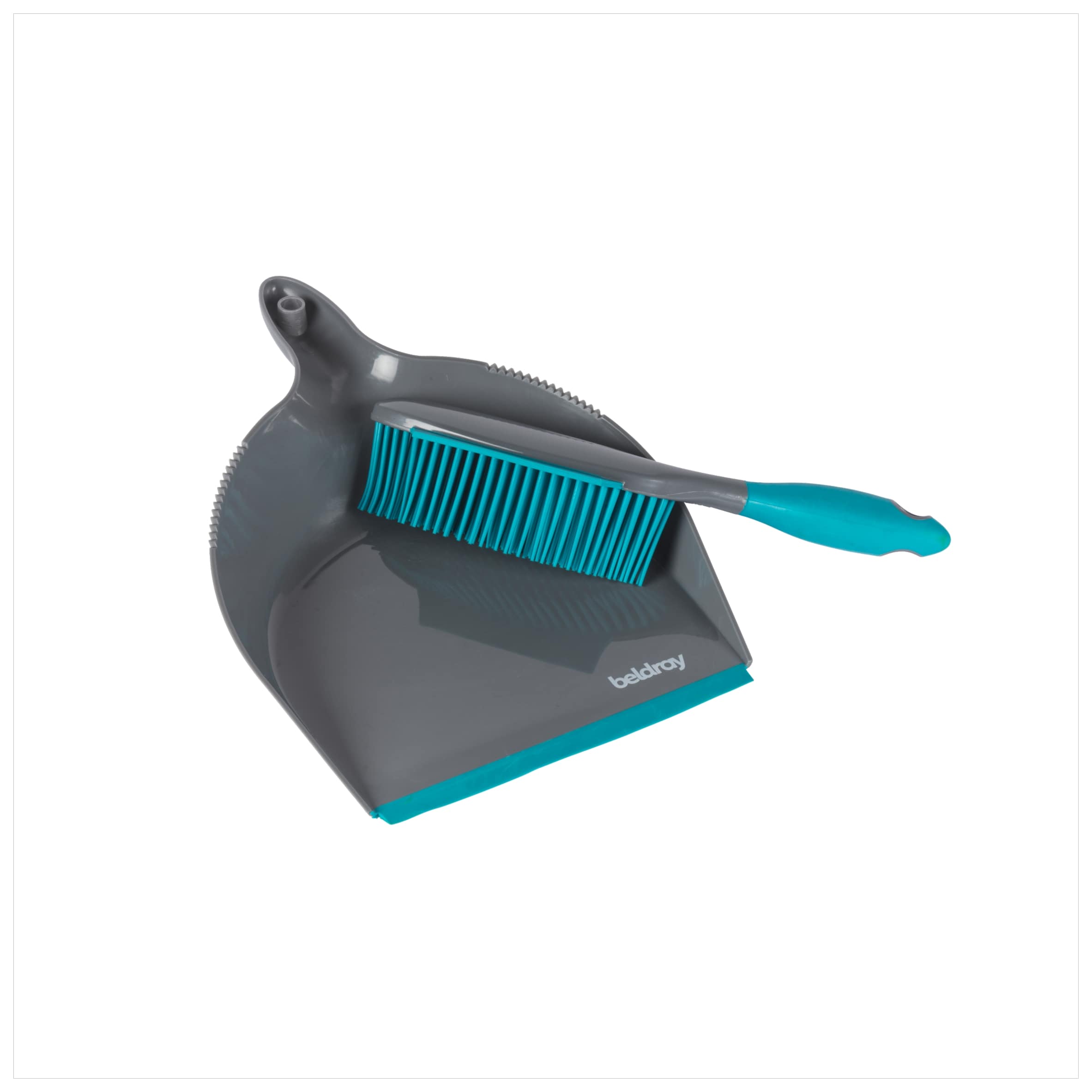 Beldray Pet Plus Anti Bac Rubber Dustpan & Brush thumbnail 3