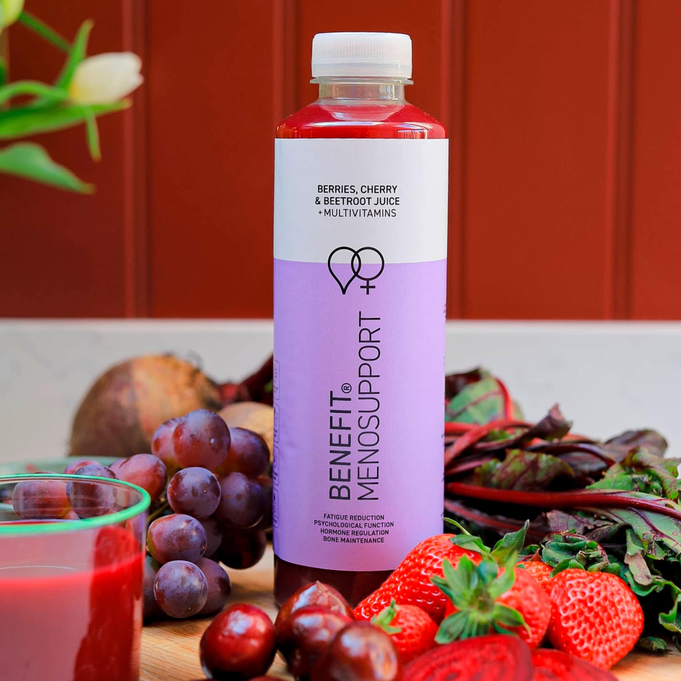 BENEFIT MENOPAUSE BERRIES, CHERRY & BEETROOT JUICE + MULTIVITAMINS 750ML. thumbnail 4