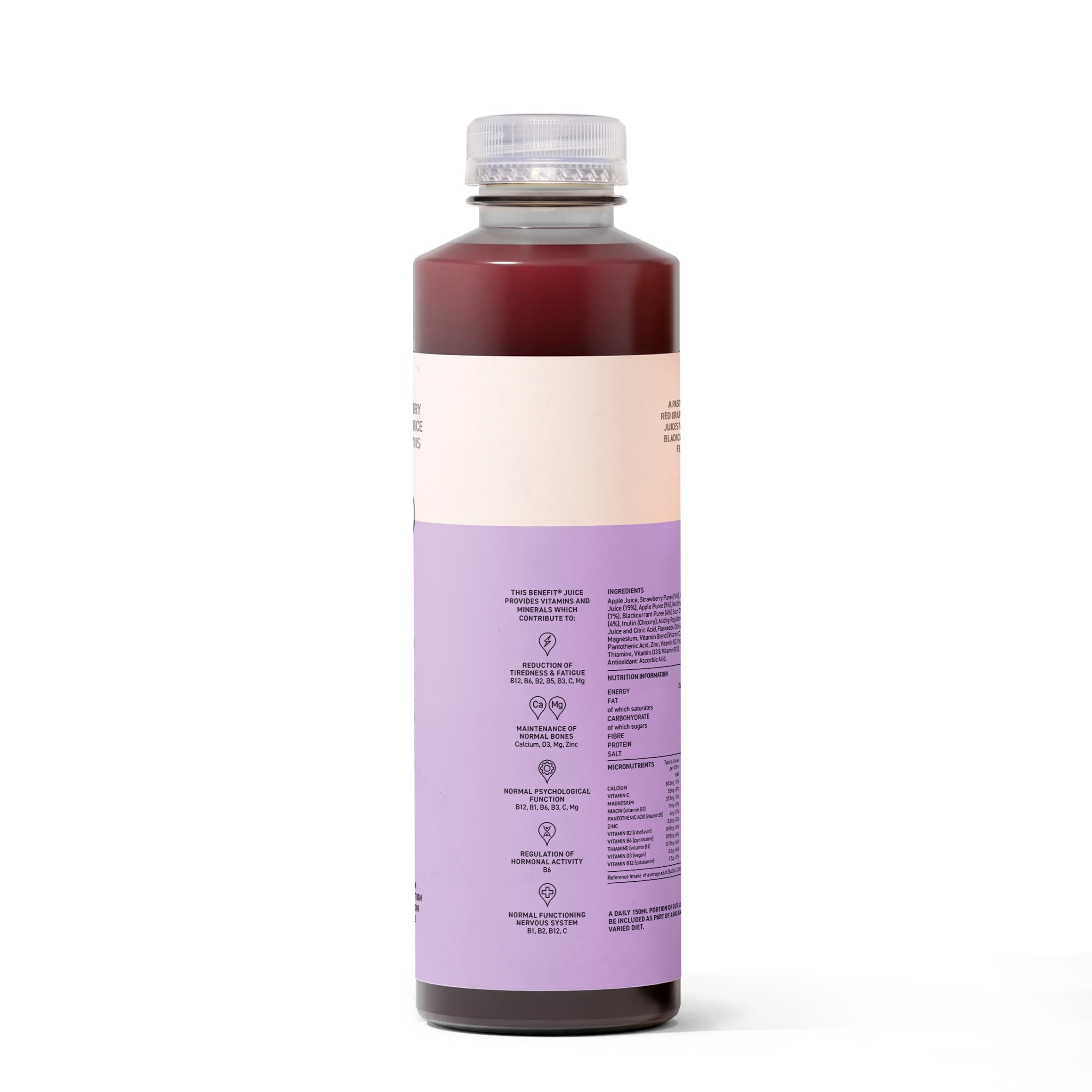 BENEFIT MENOPAUSE BERRIES, CHERRY & BEETROOT JUICE + MULTIVITAMINS 750ML. thumbnail 5