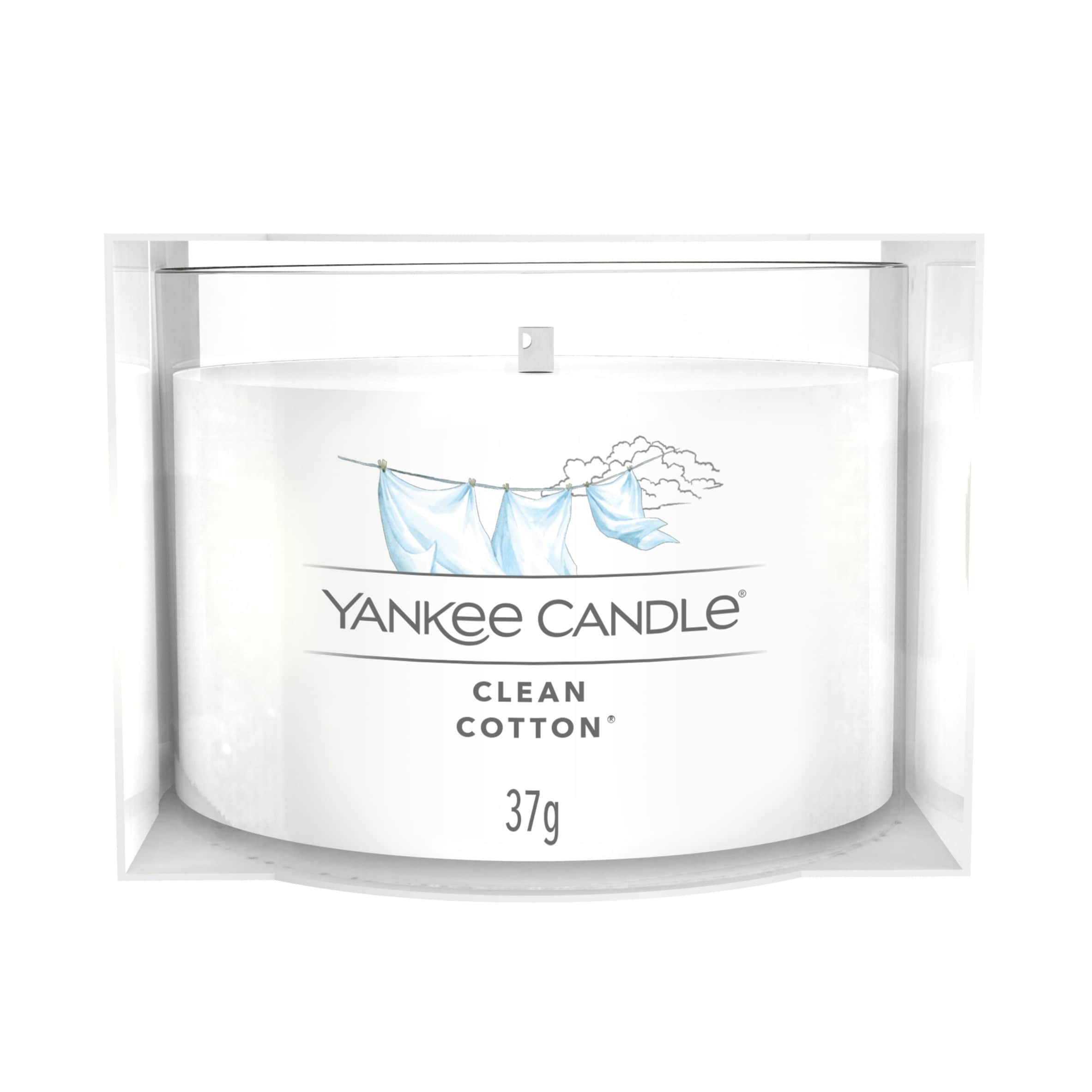 Yankee Signature Clean Cotton Votive Candle 37g