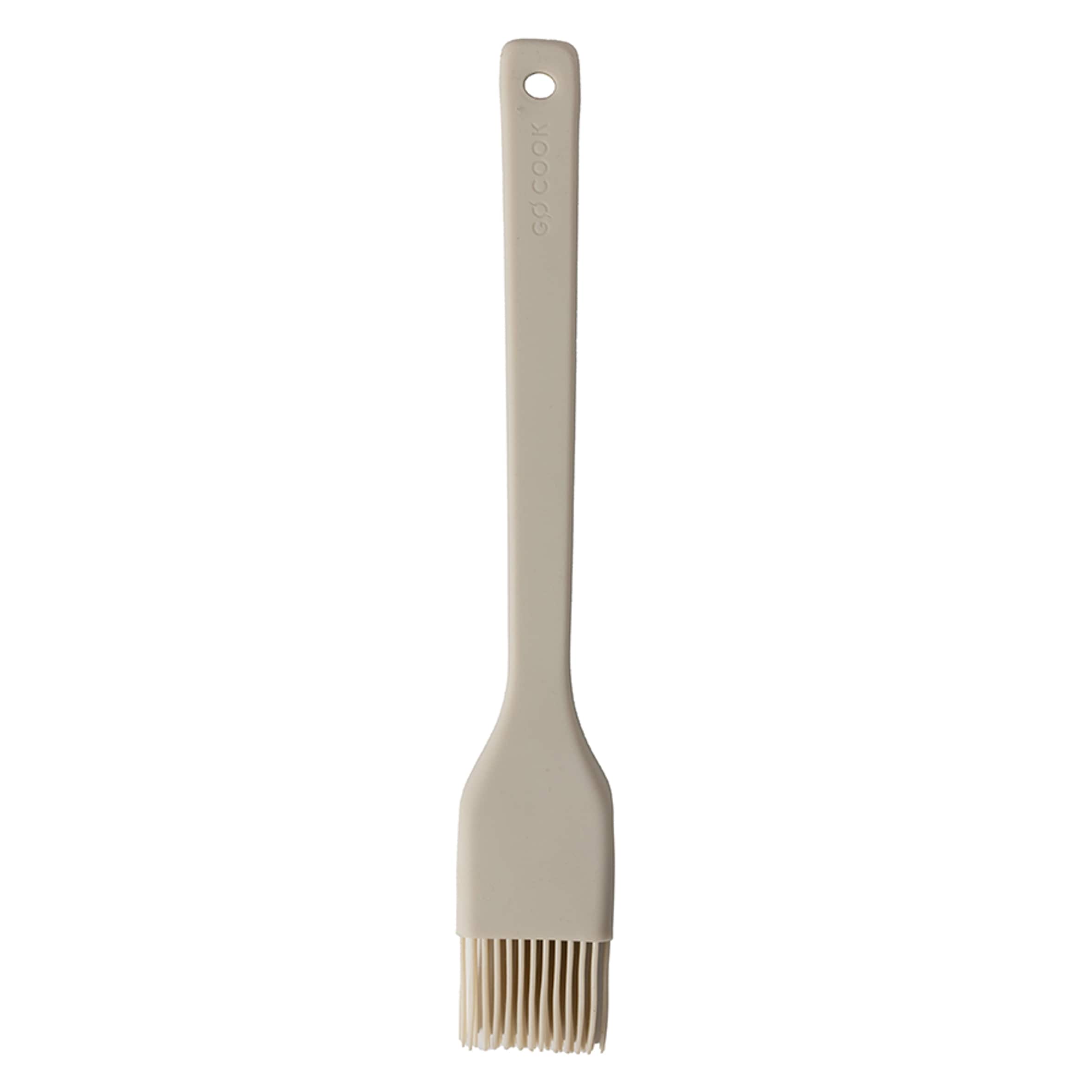 Go Cook Taupe Silicone Pastry Brush